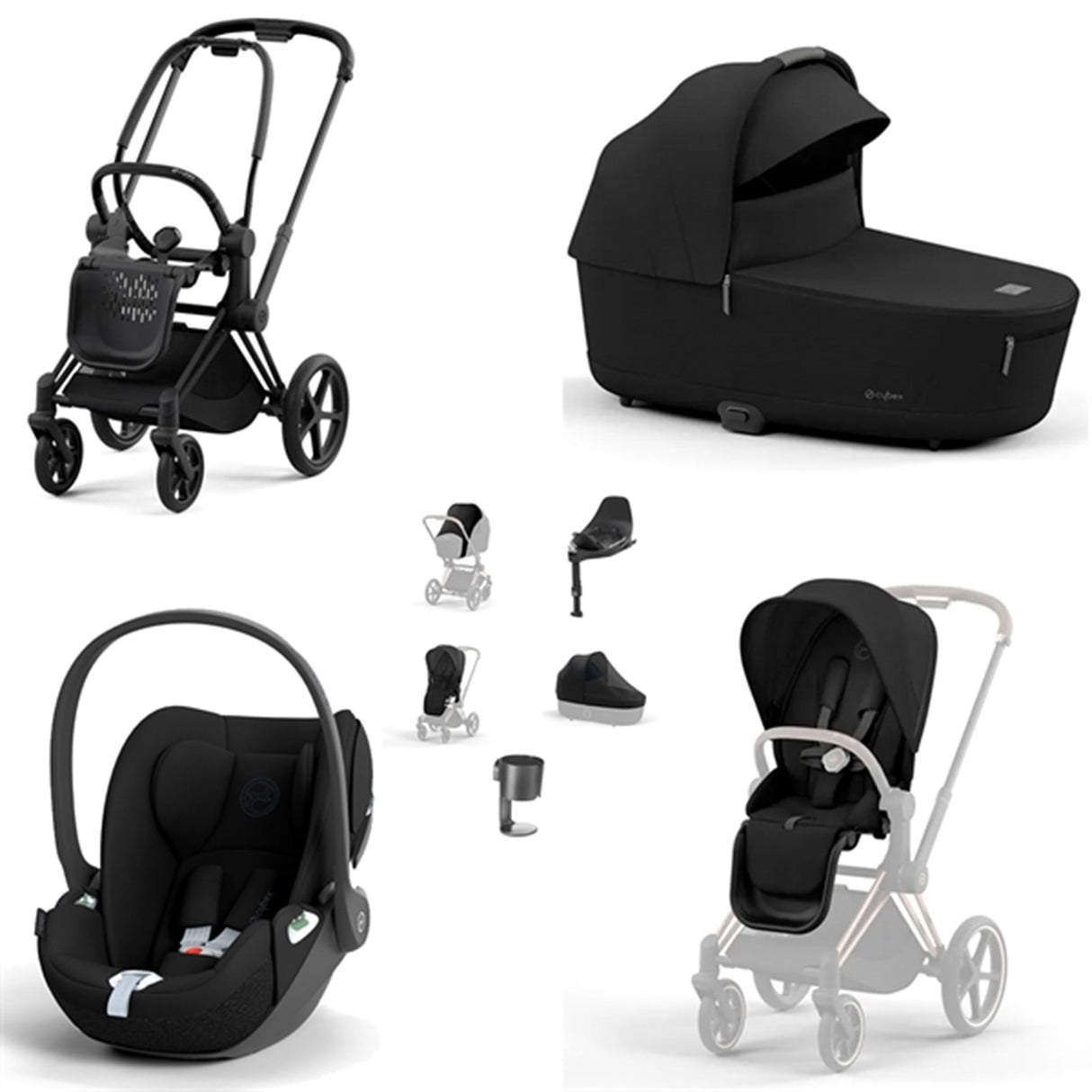 Cybex CLOUD T I-SIZE Plus Sepia Black Autostol