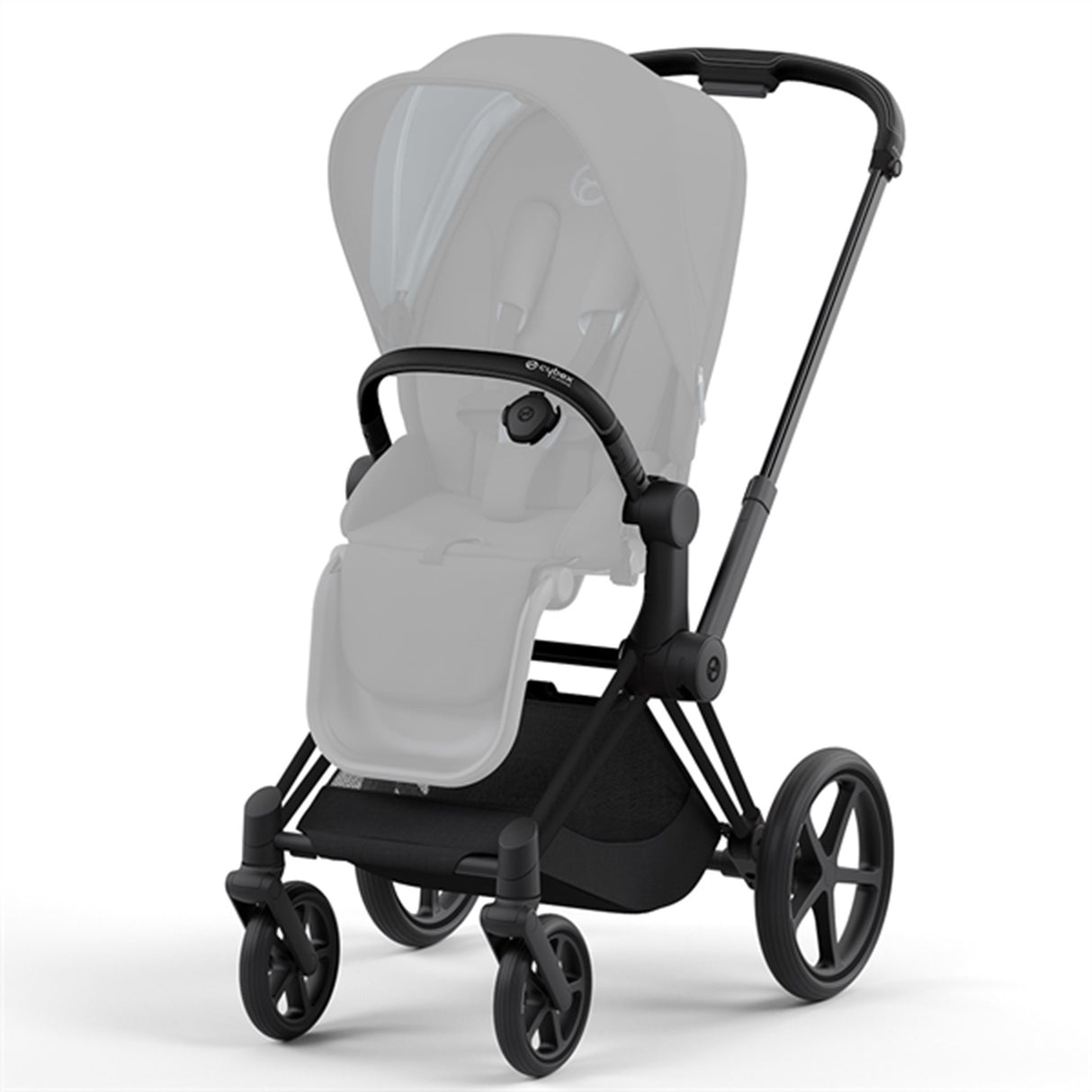 Cybex PRIAM Stel inkl. Hård Sædedel Matt Black