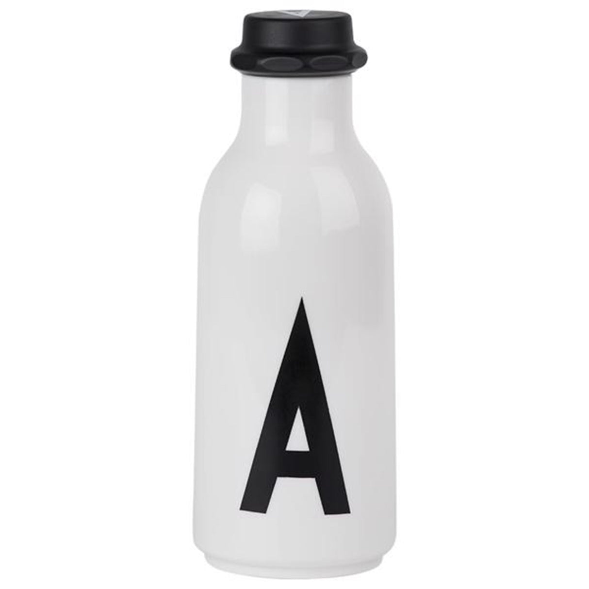 Design Letters White ABC Flaske