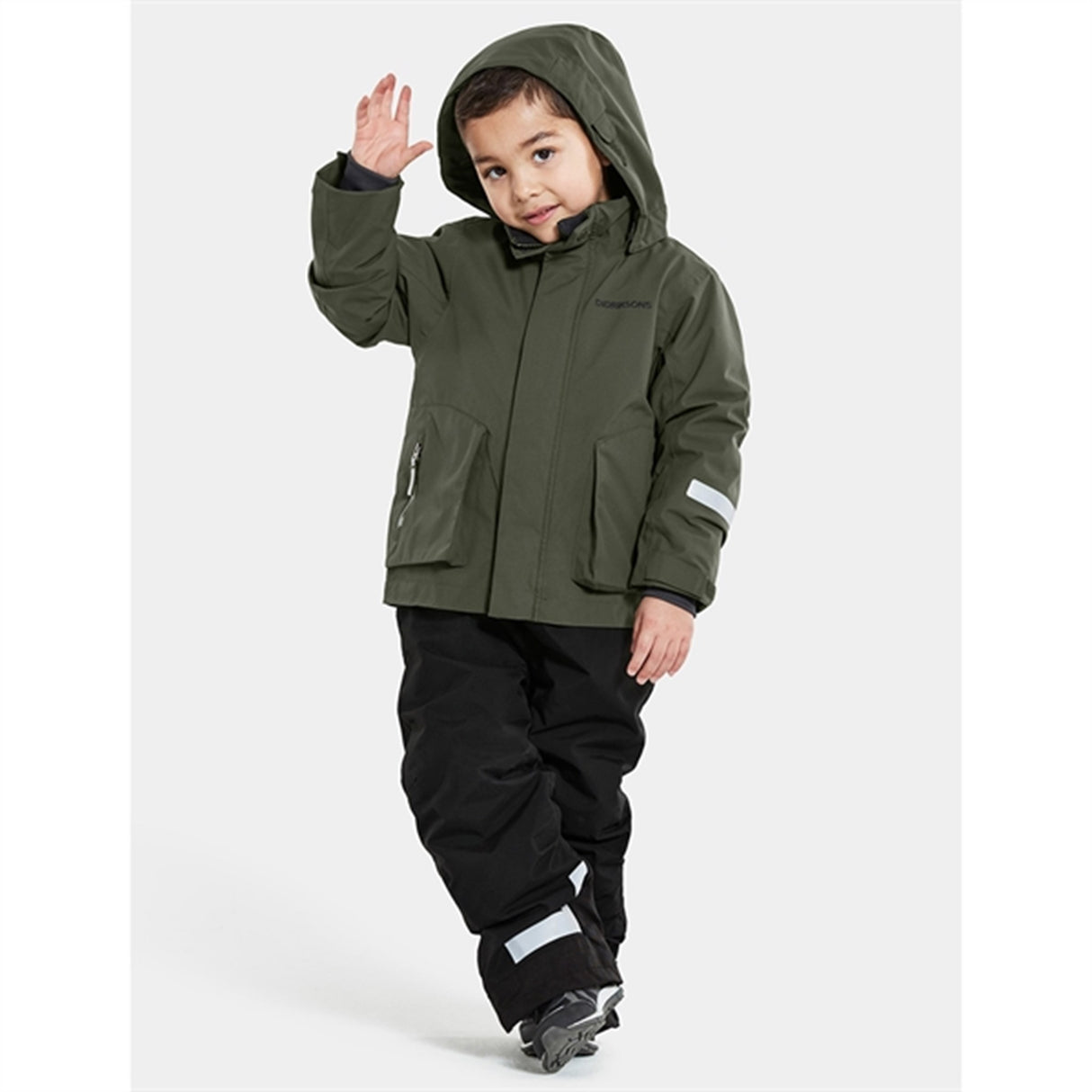 Didriksons Arke Deep Green Dress 3