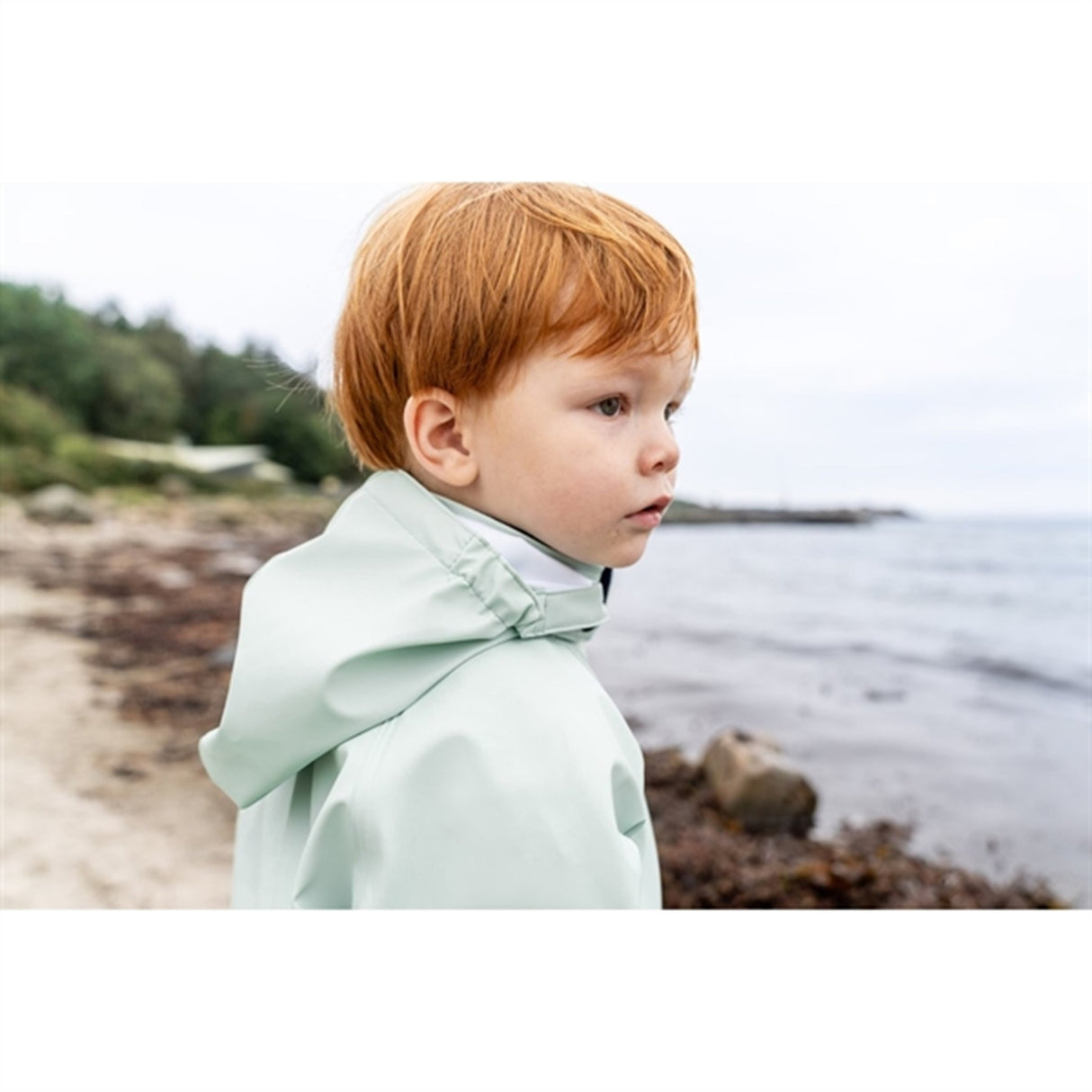 Didriksons Pale Mint Slaskeman Kids Regntøy