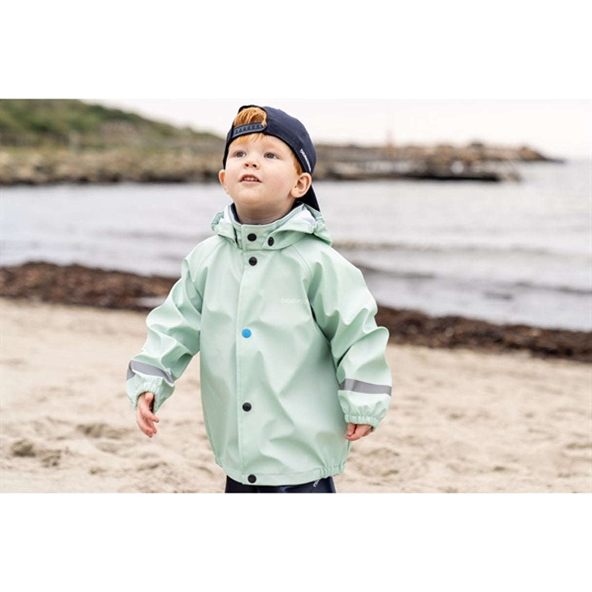 Didriksons Pale Mint Slaskeman Kids Regntøy
