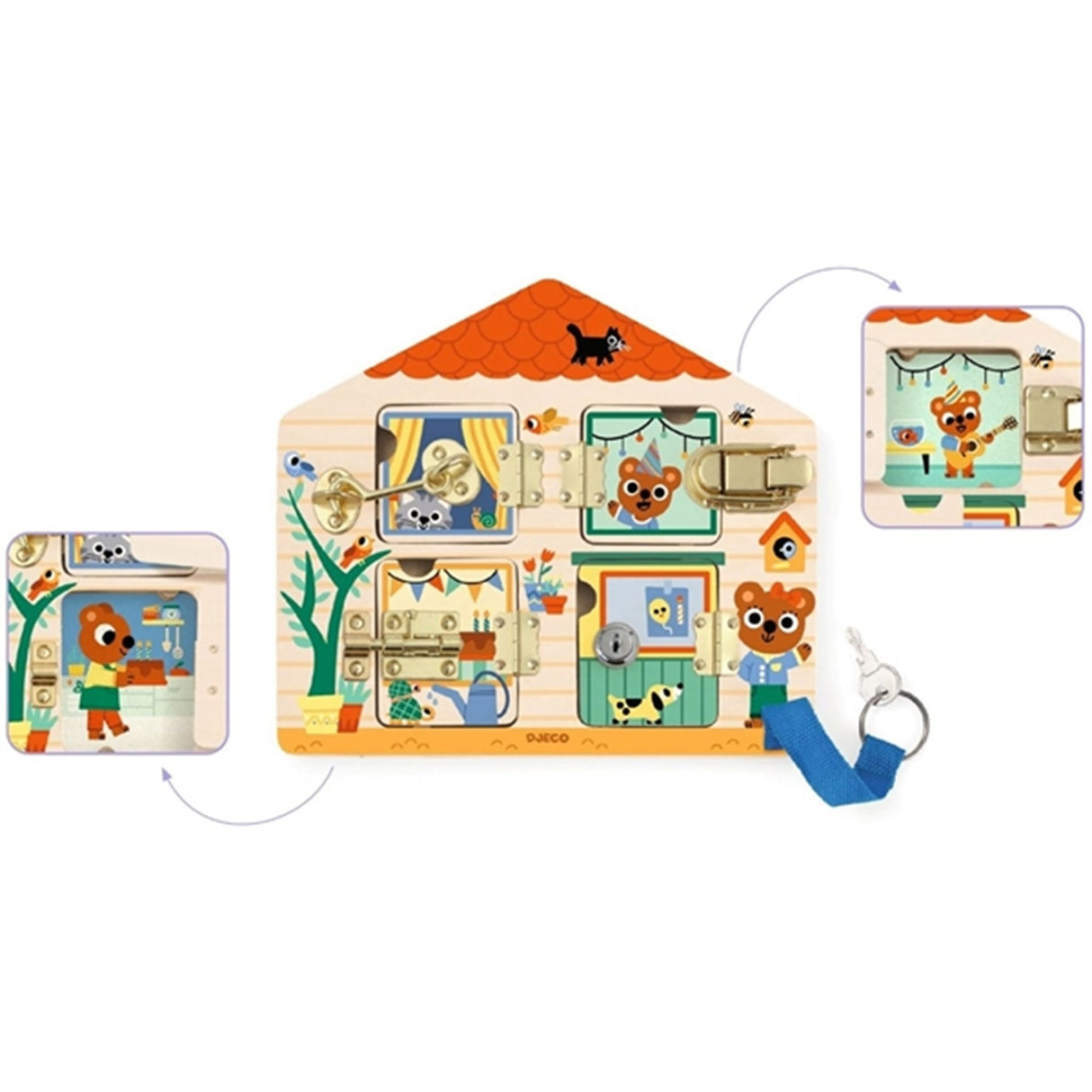 Djeco Låshus Cabanalock