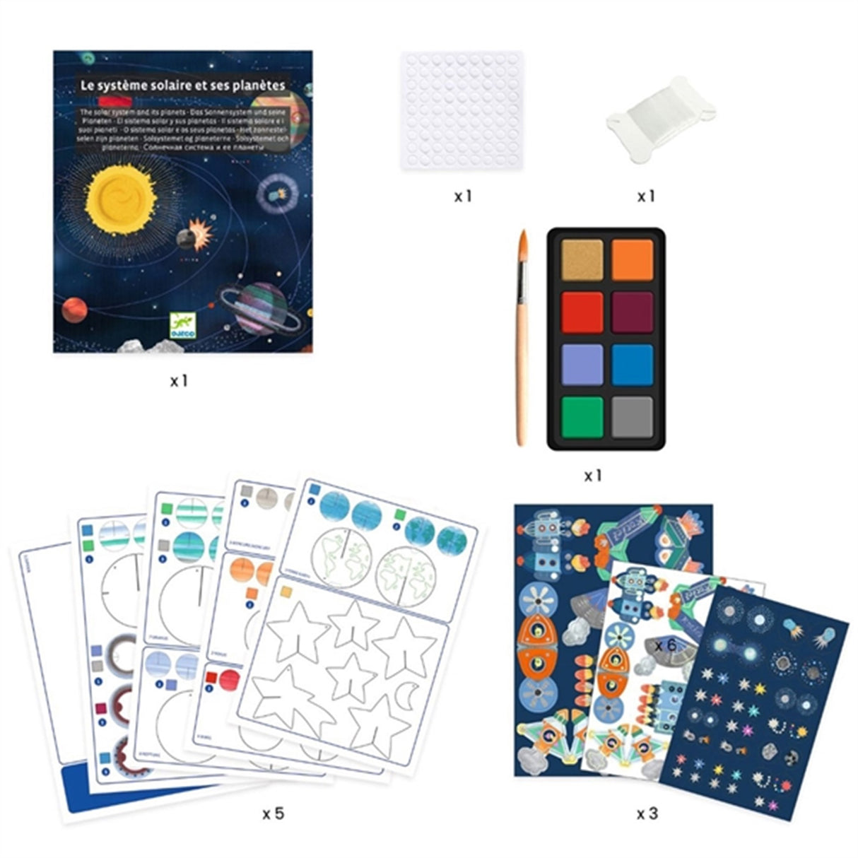 Djeco Do It Yourself Solsystemet Uro