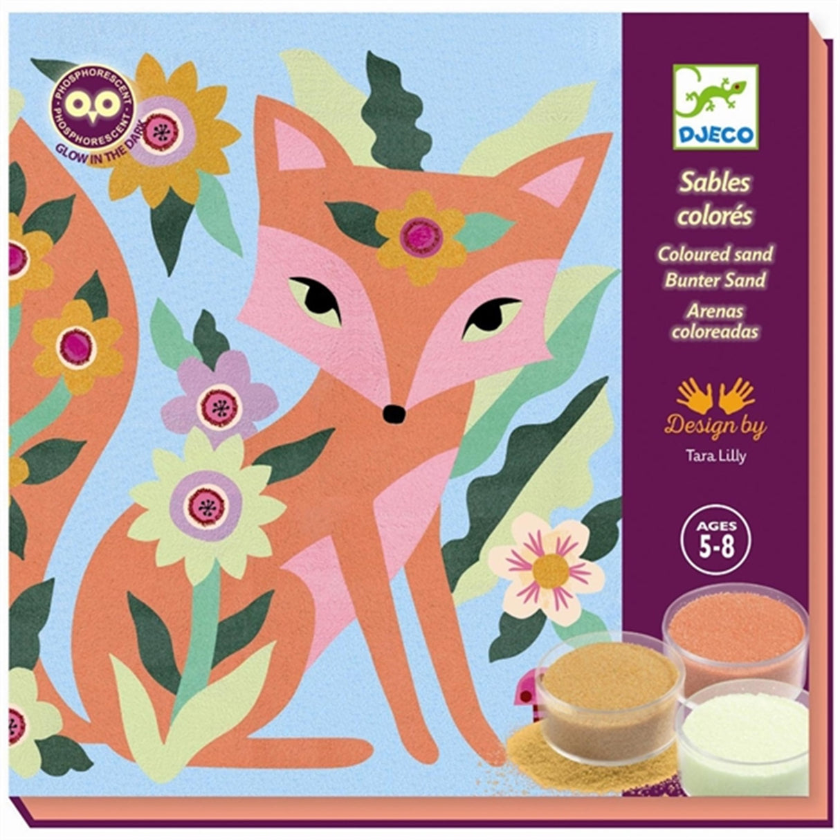 Djeco Kreative Æske Lysende Have