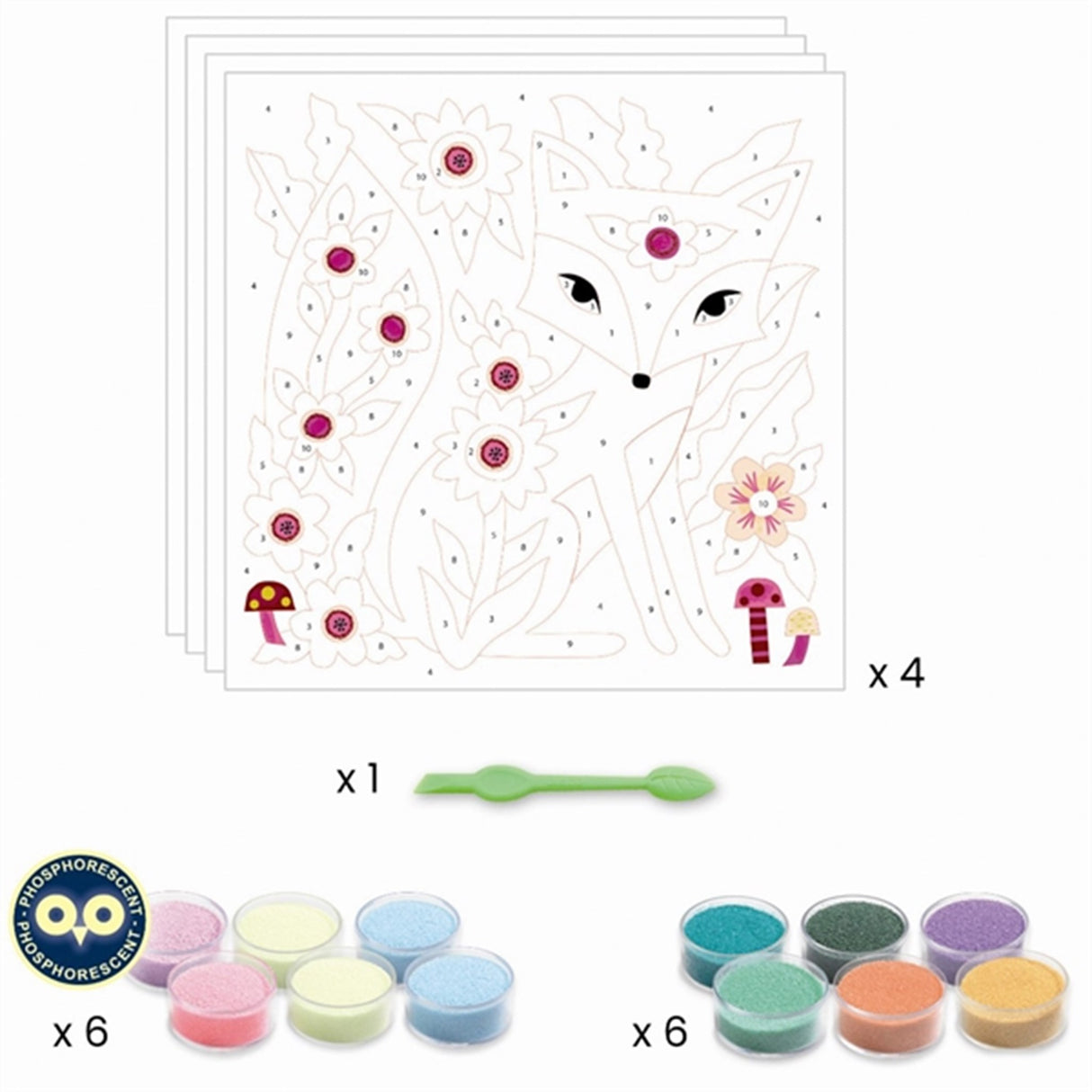 Djeco Kreative Æske Lysende Have 5