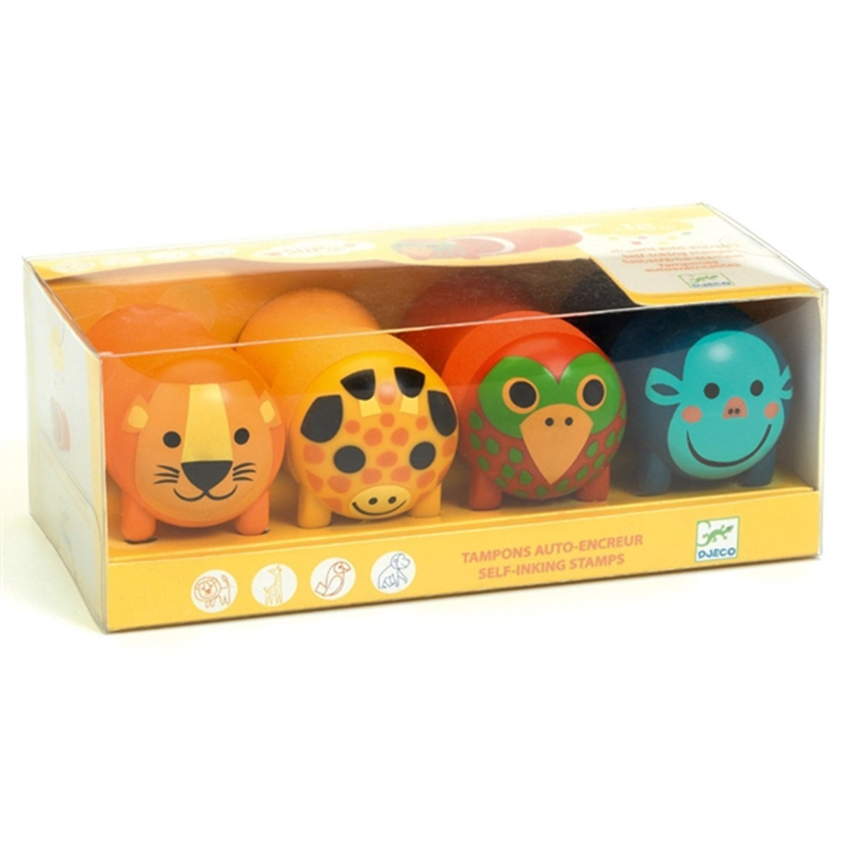 Djeco Kreative Stempler Safari Dyr