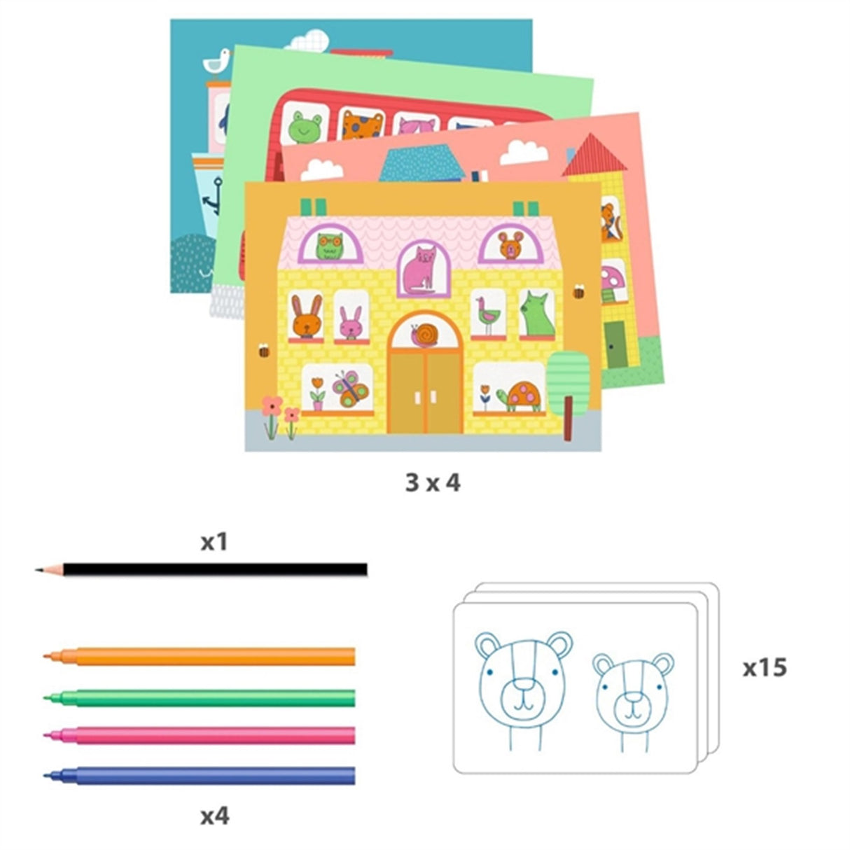 Djeco kreativ Tegning Tegning Etter Er En Kunst