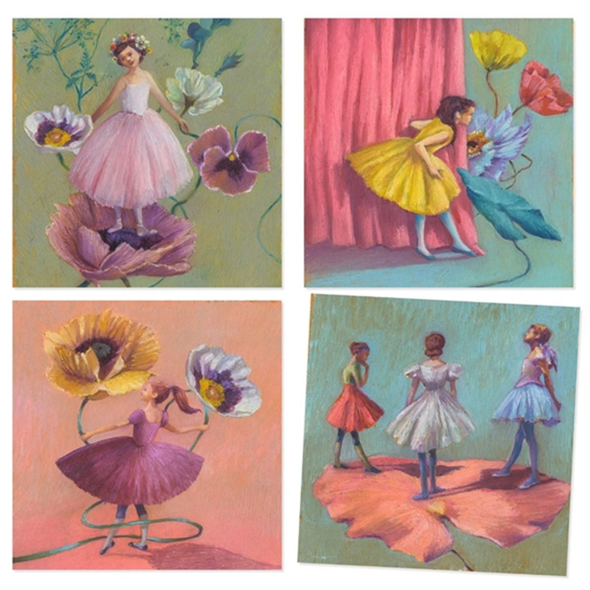 Djeco Farvelæg Ballerina