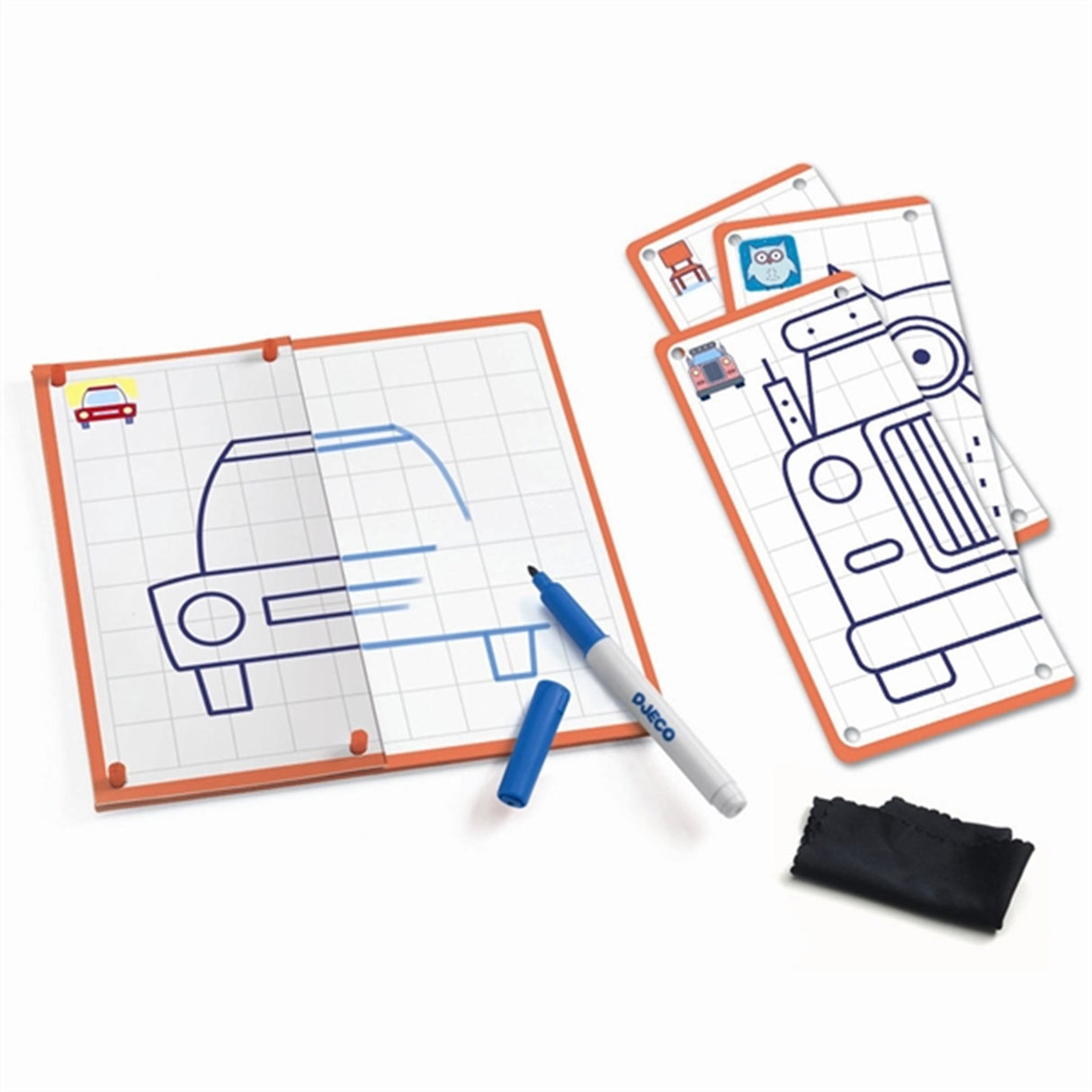 Djeco Lærespil - Trin for Trin - Symetrie & Co