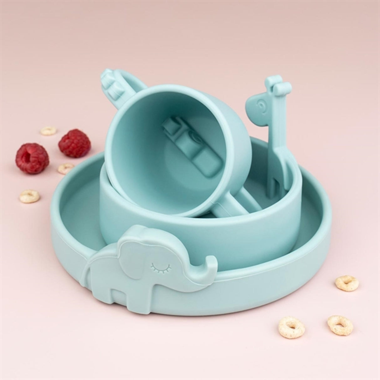 Done by Deer Peekaboo Tallerken Elphee Blå