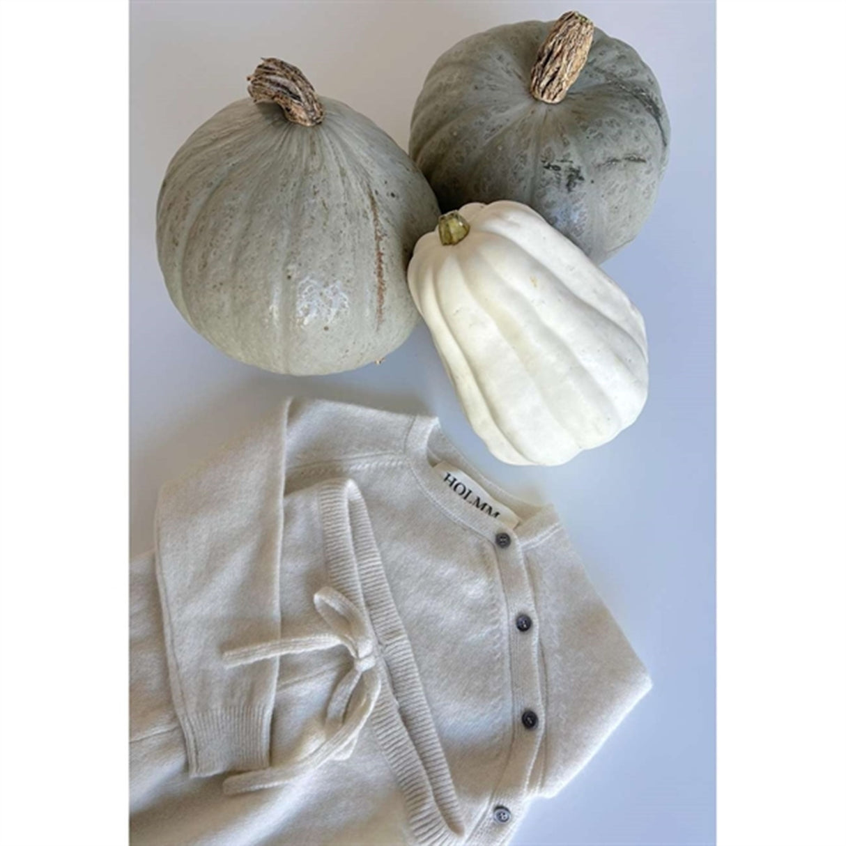 HOLMM Natural Doppio Cashmere Strikk Trøje & Bukser