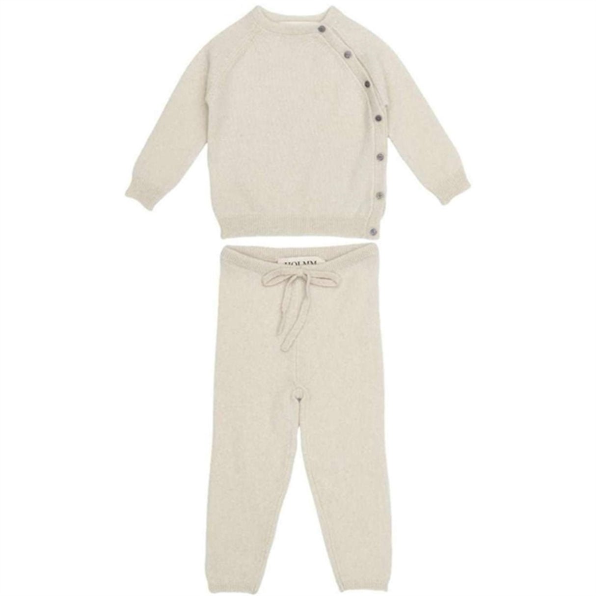 HOLMM Natural Doppio Cashmere Strikk Trøje & Bukser