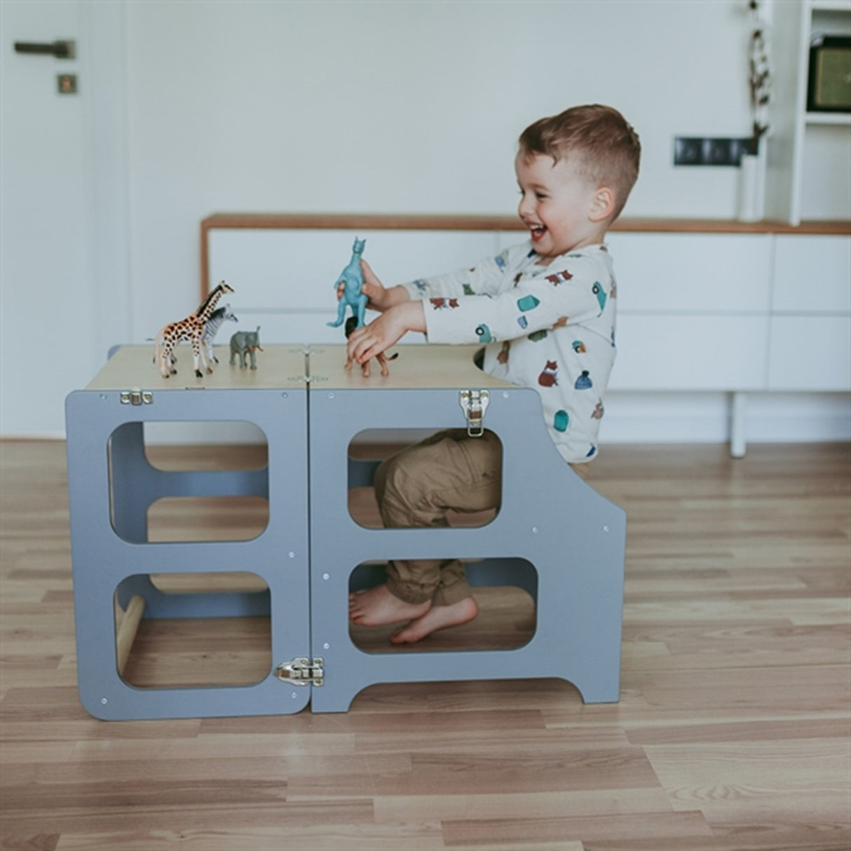 Duck Woodworks Foldable Kitchen Tower Grey -SKAL IKKE ONLINE PÅ NORGE! 5