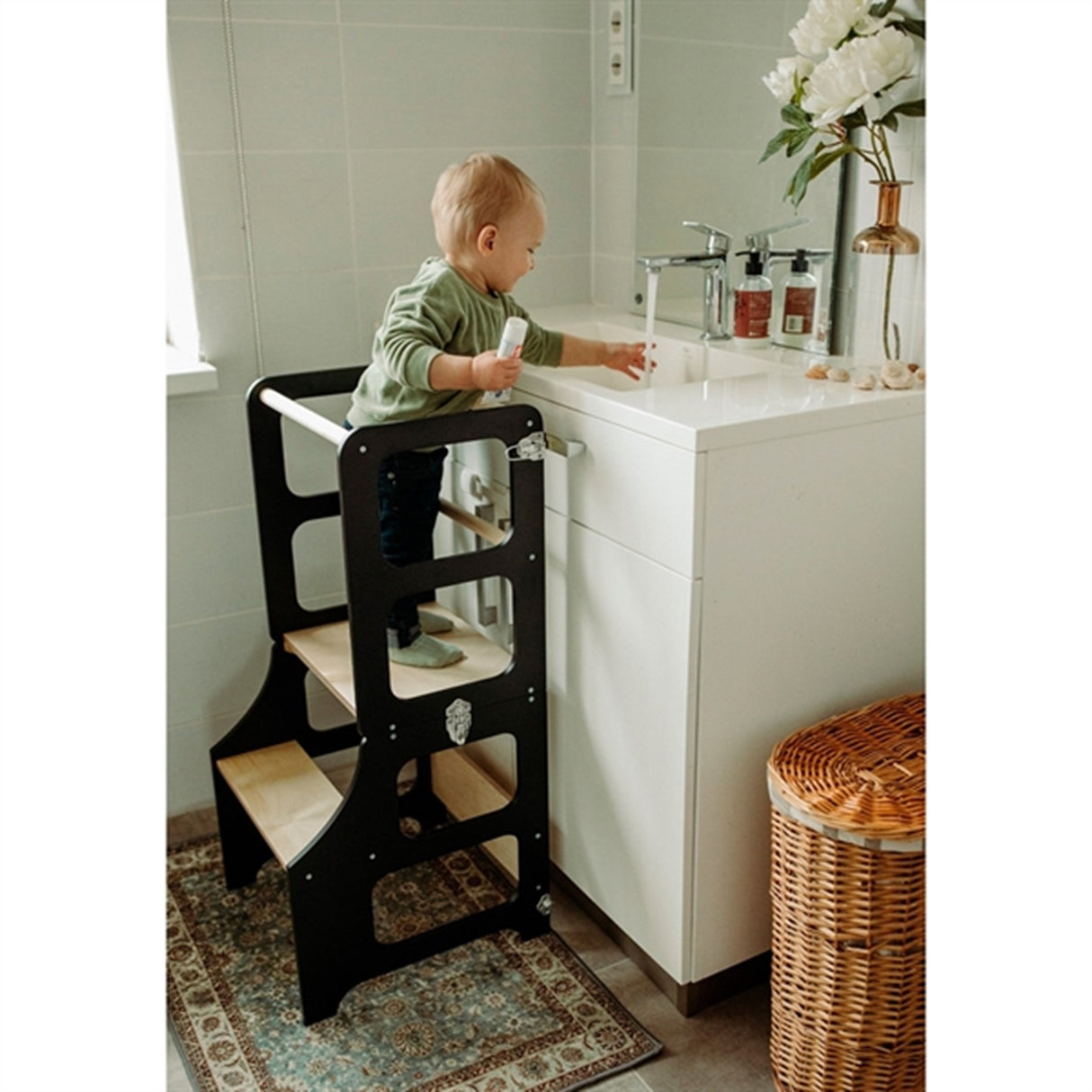 Duck Woodworks Foldable Kitchen Tower Black - SKAL IKKE ONLINE PÅ NORGE! 3