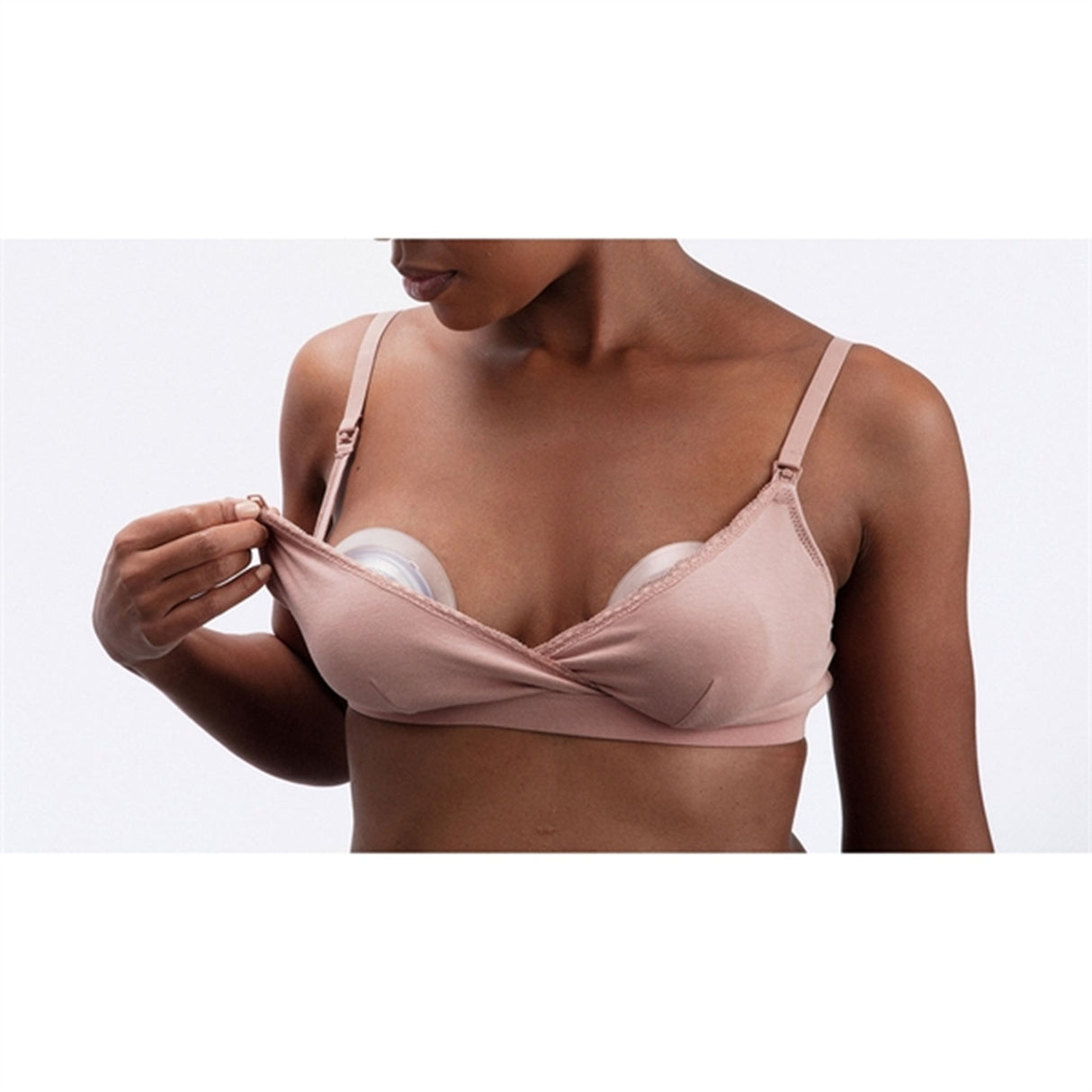 Elvie Melkeoppsamlingsinnsats White/Clear