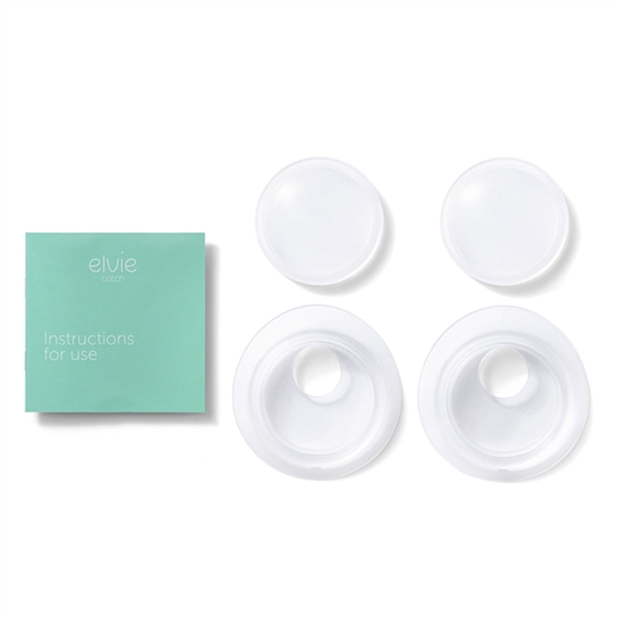 Elvie Melkeoppsamlingsinnsats White/Clear