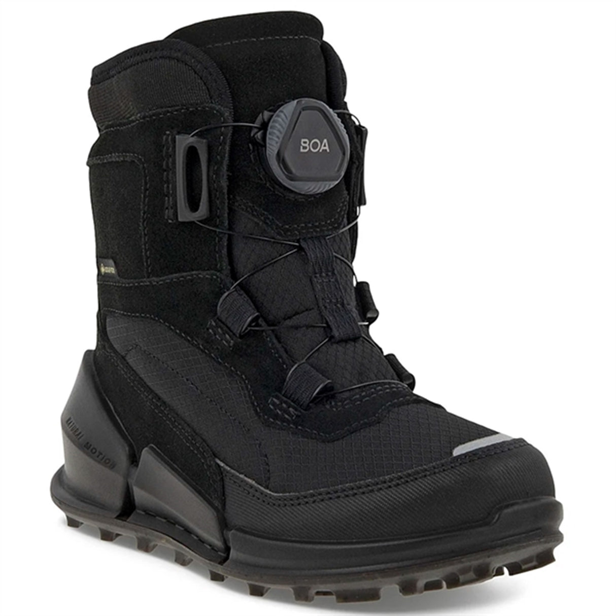 Ecco Biom K2 Mid-Cut Støvle Black/Black/Black