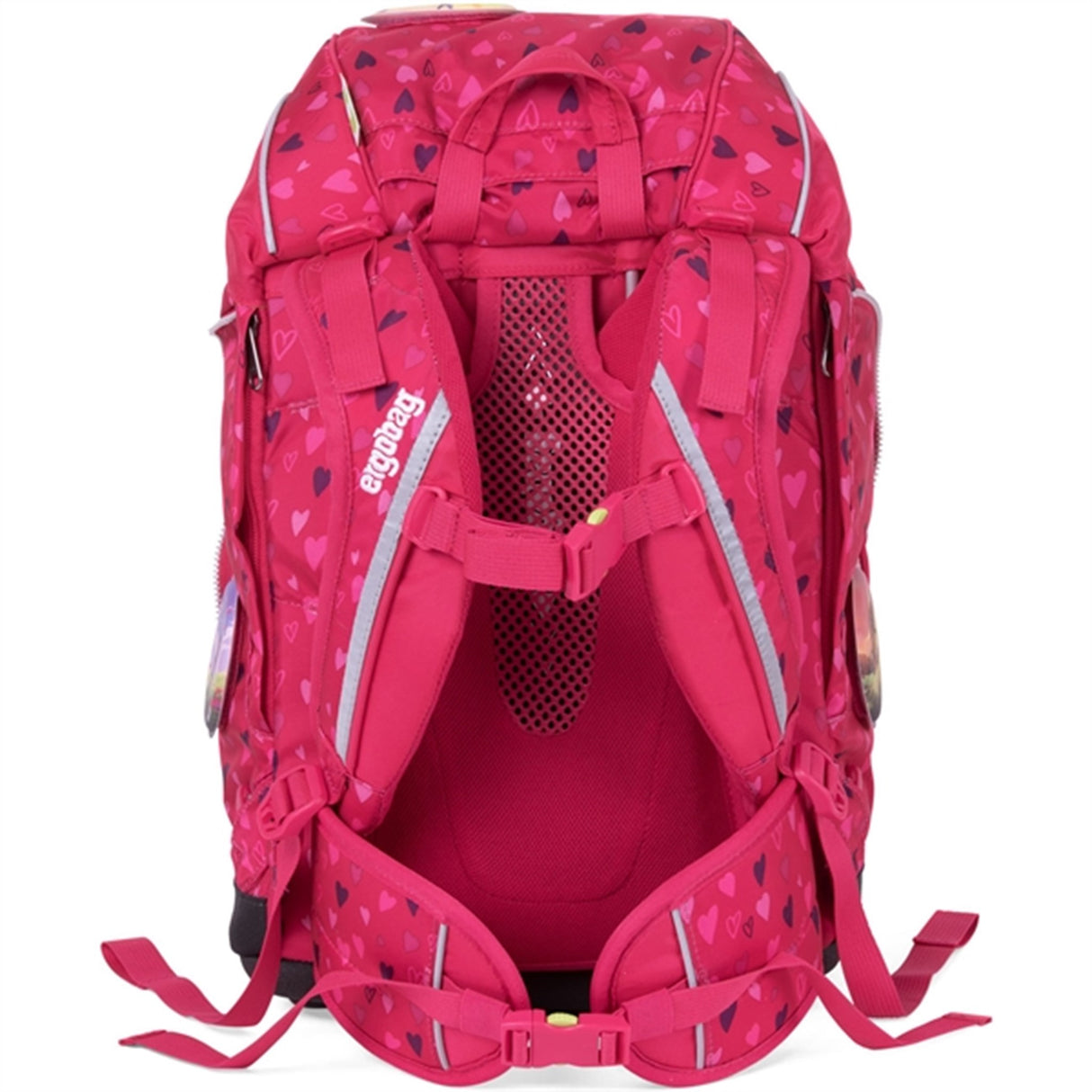 Ergobag Skoleveske Prime HorseshoeBear Pink Hearts