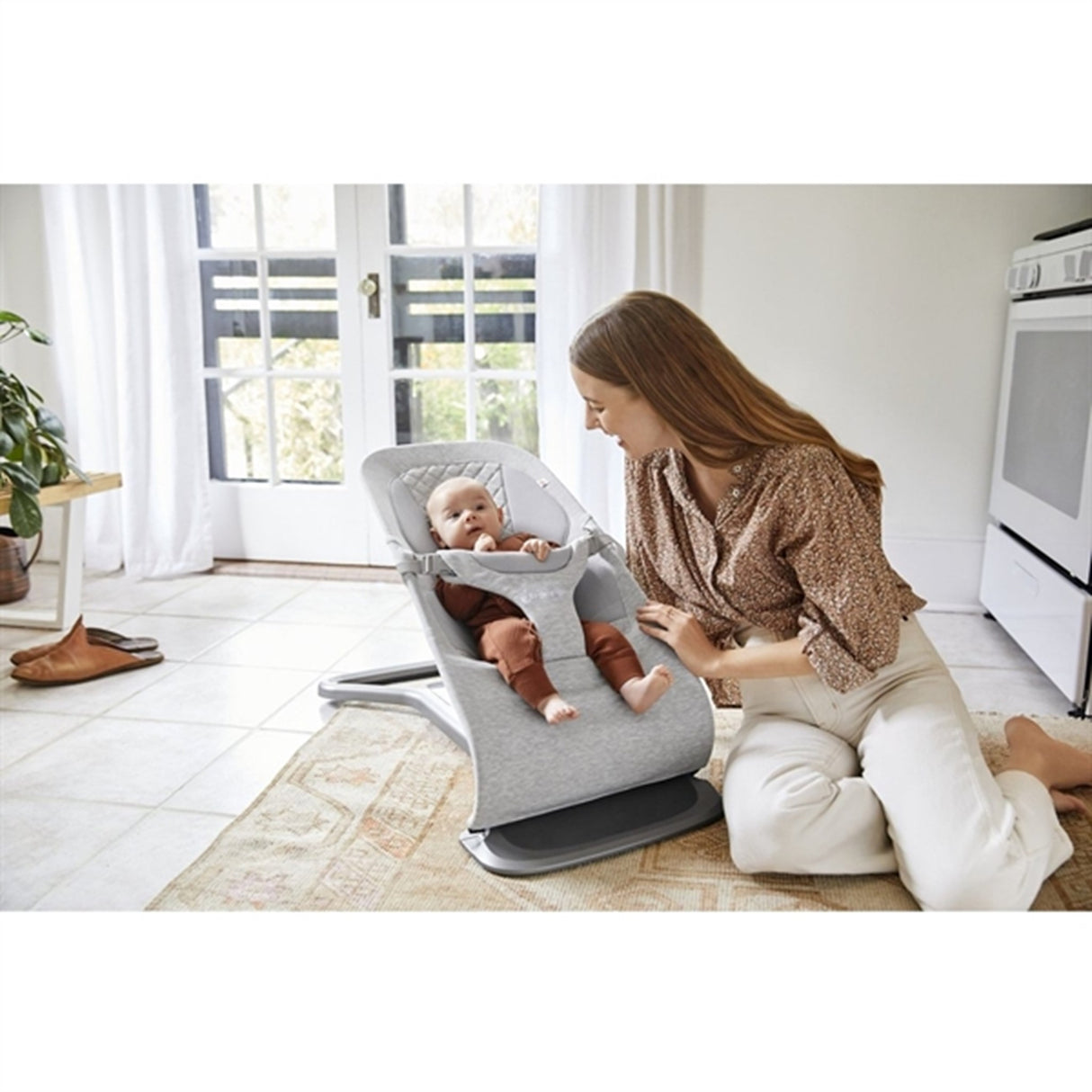 Ergobaby Evolve 3-I-1 Hvilestol Light Grey