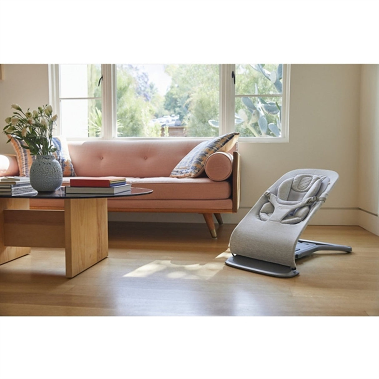 Ergobaby Evolve 3-I-1 Hvilestol Light Grey