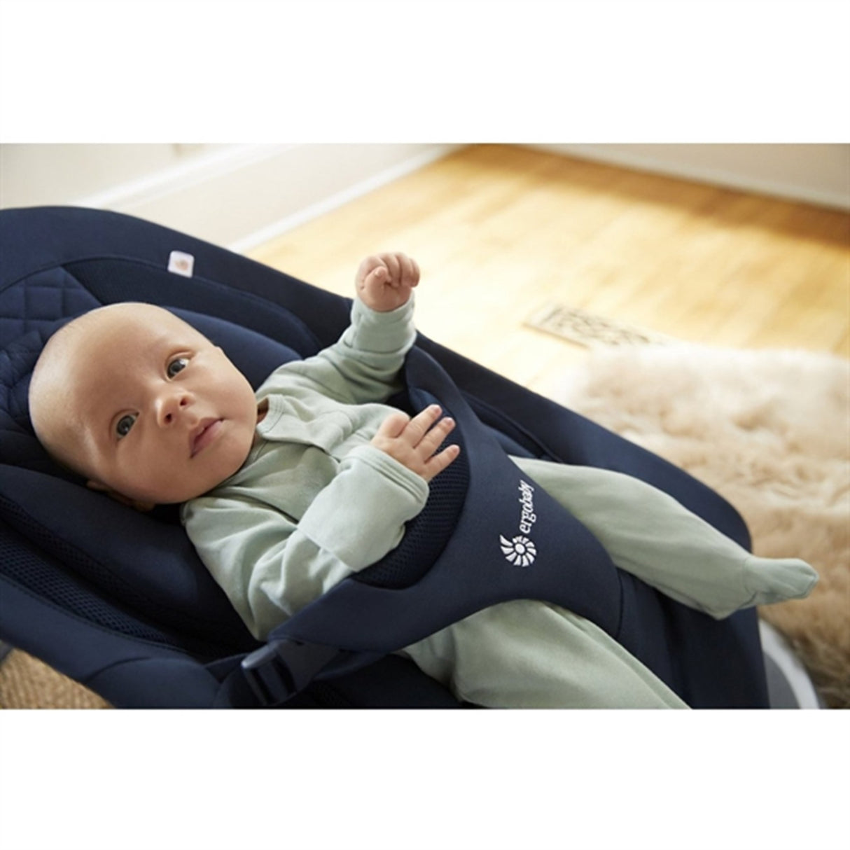 Ergobaby Evolve 3-I-1 Hvilestol Midnight Blue
