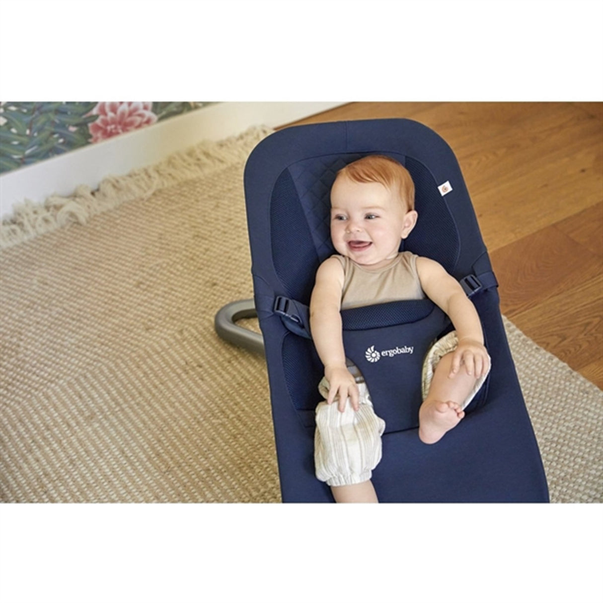 Ergobaby Evolve 3-I-1 Hvilestol Midnight Blue