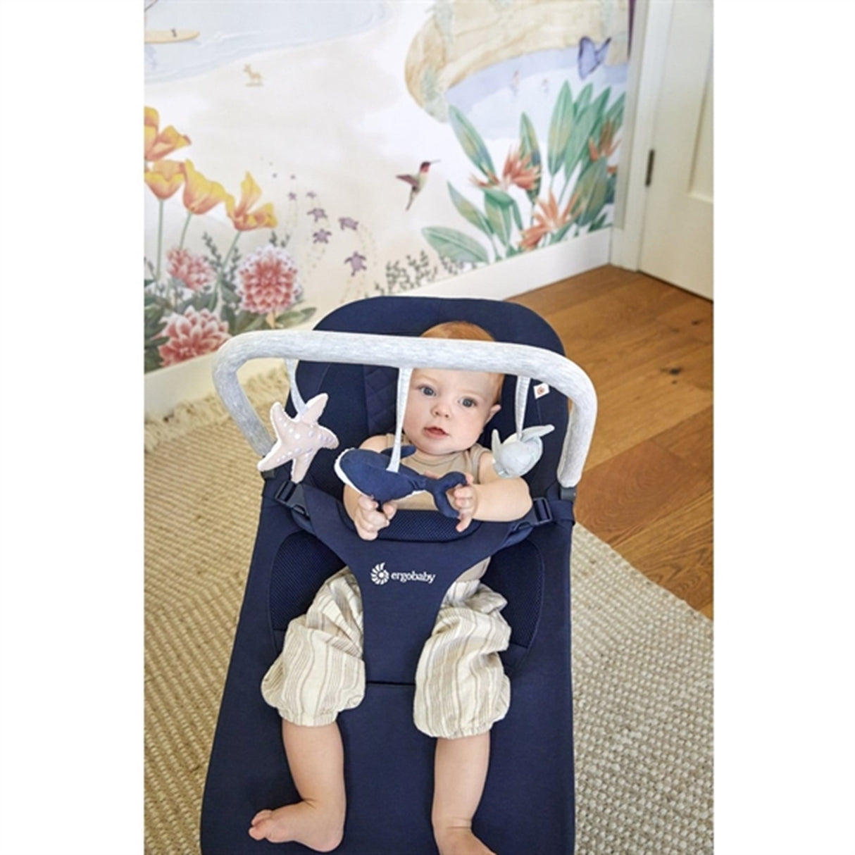 Ergobaby Evolve 3-I-1 Hvilestol Midnight Blue