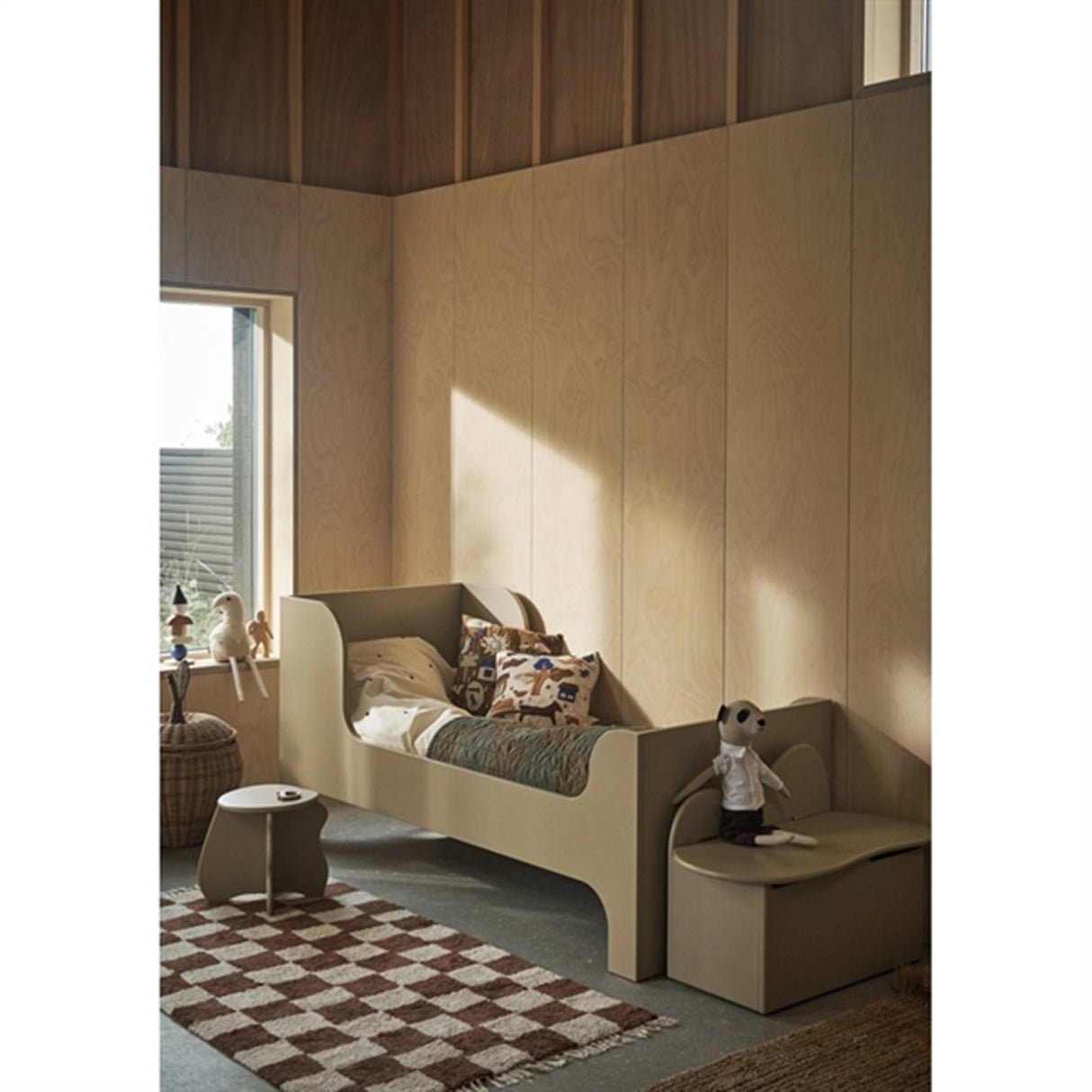 Ferm Living Slope Oppbevaringsbenk Cashmere