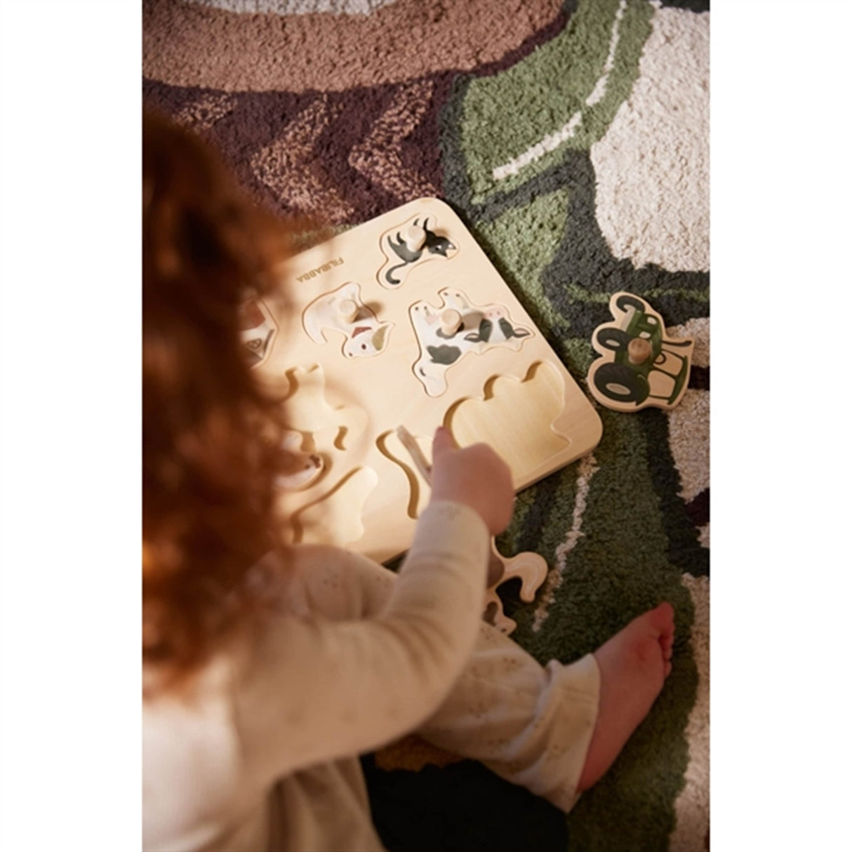 FILIBABBA Puslespill Bondegården