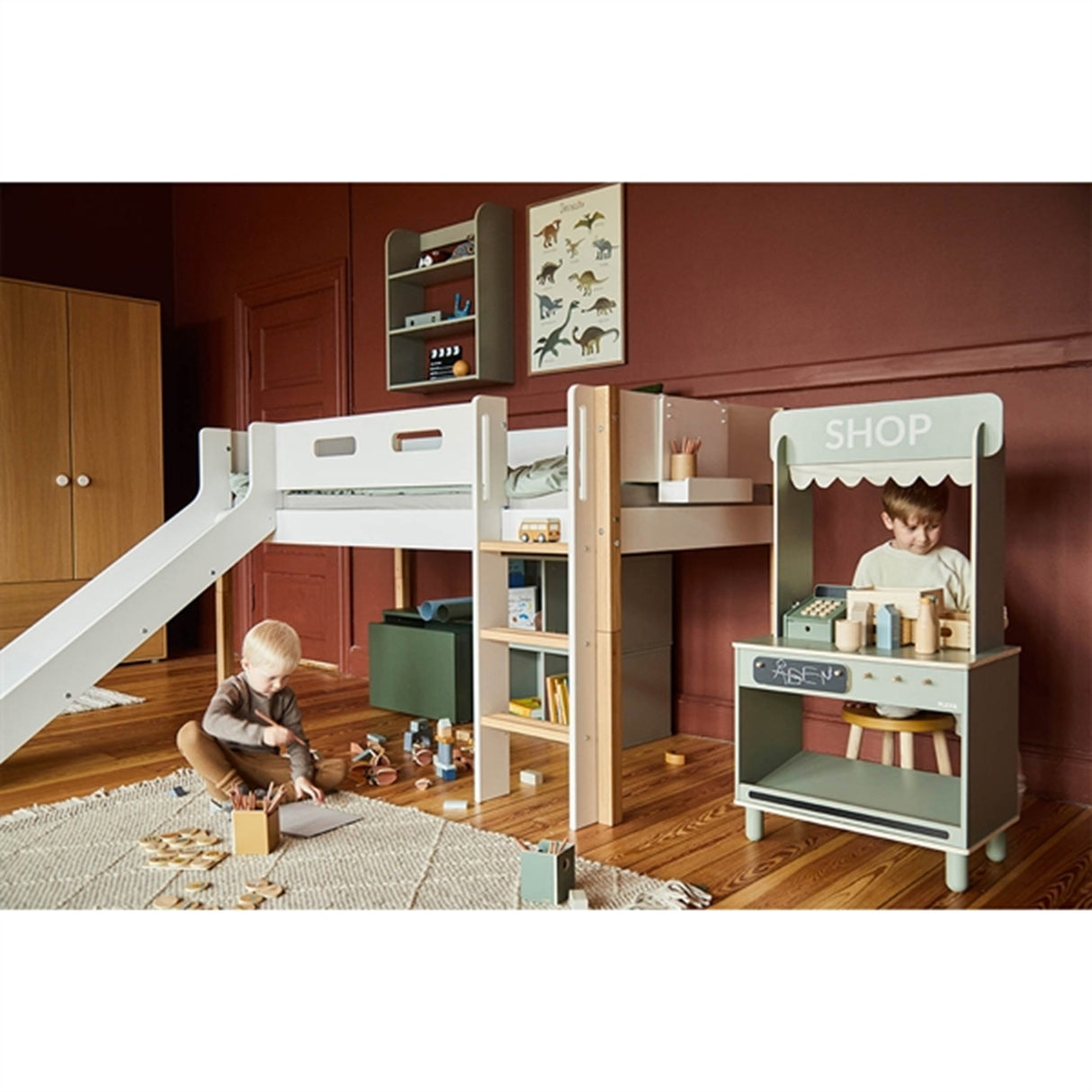 FLEXA PLAY Butik Og Café Grønn