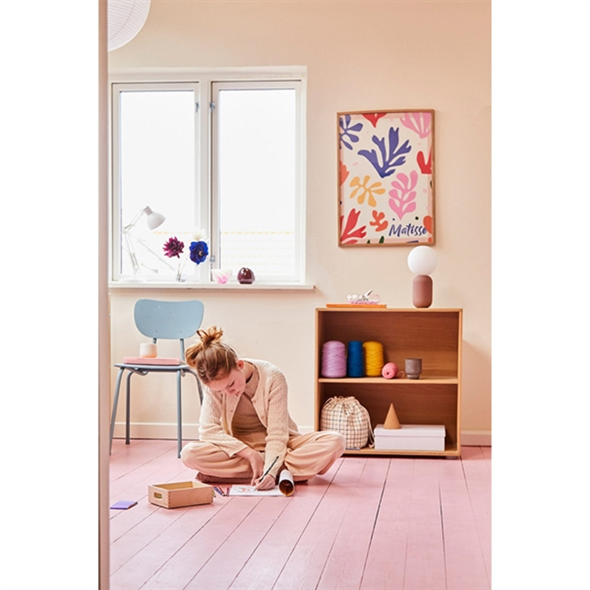 FLEXA PLAY Opbevaringskasser I Træ Mini Natural