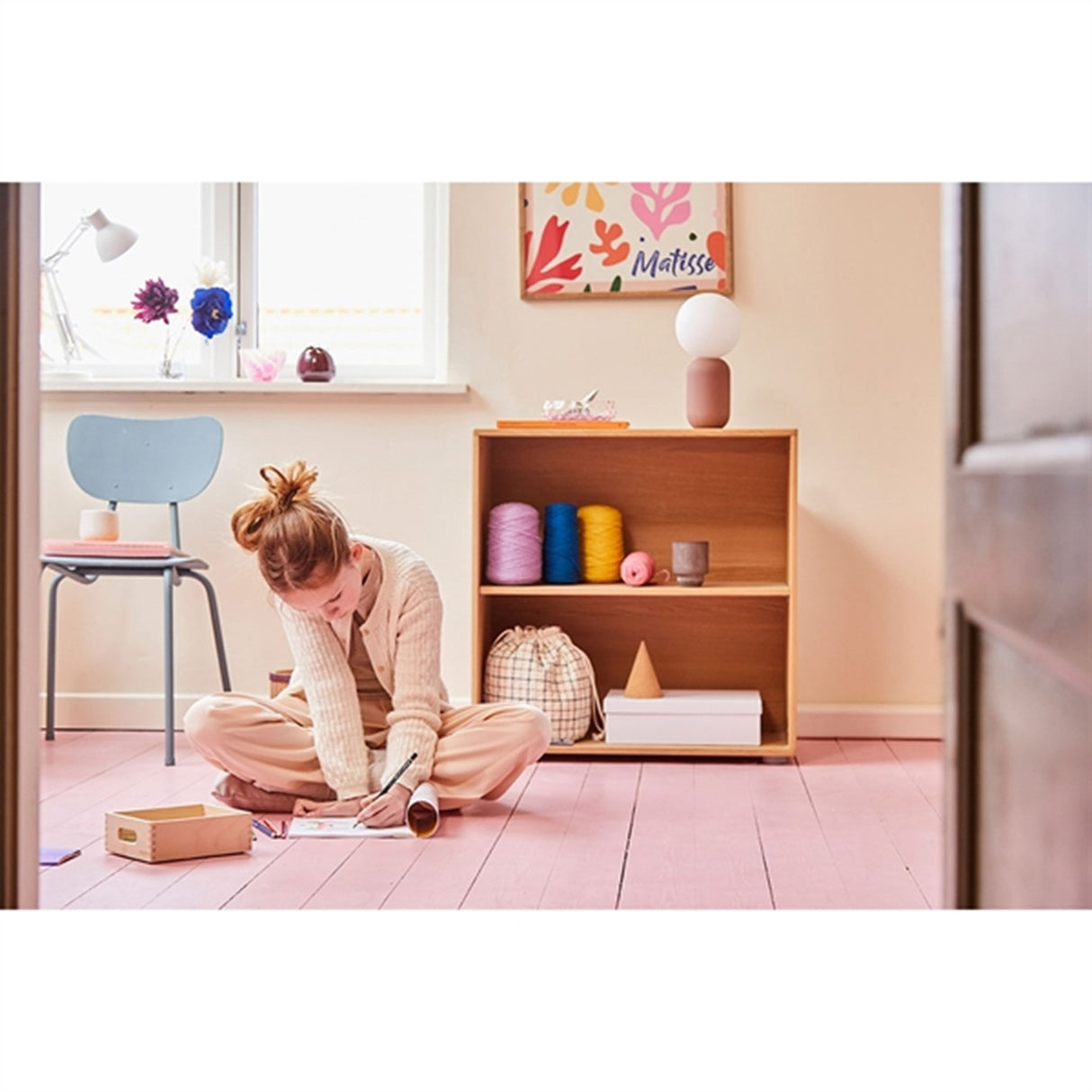 FLEXA PLAY Opbevaringskasser I Træ Mini Natural