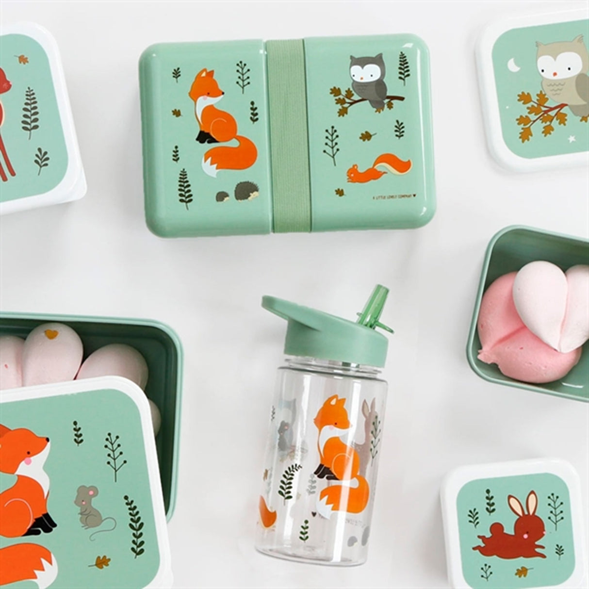 A Little Lovely Company Matkasse Forest Friends