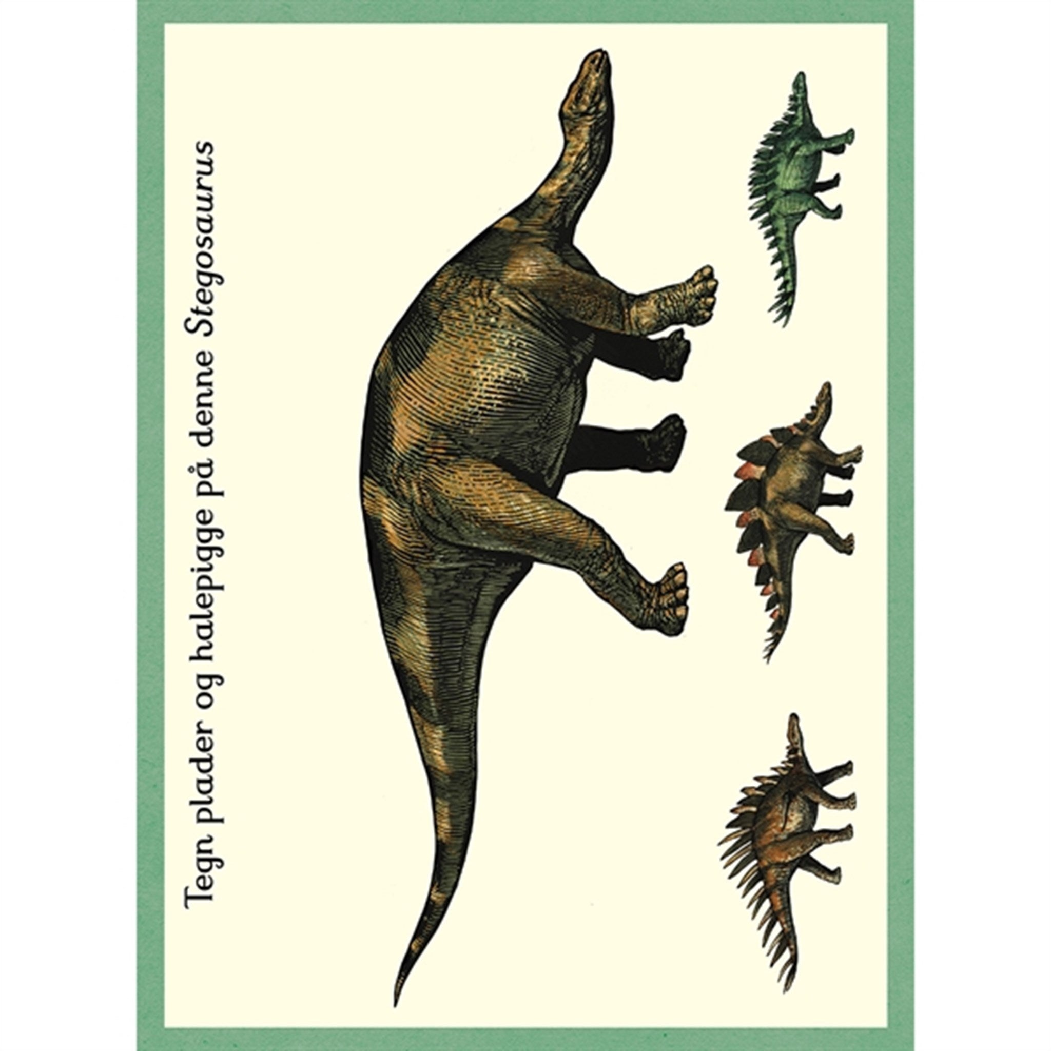 Forlaget Mammut Aktivitets Bok Dinosaurium 5