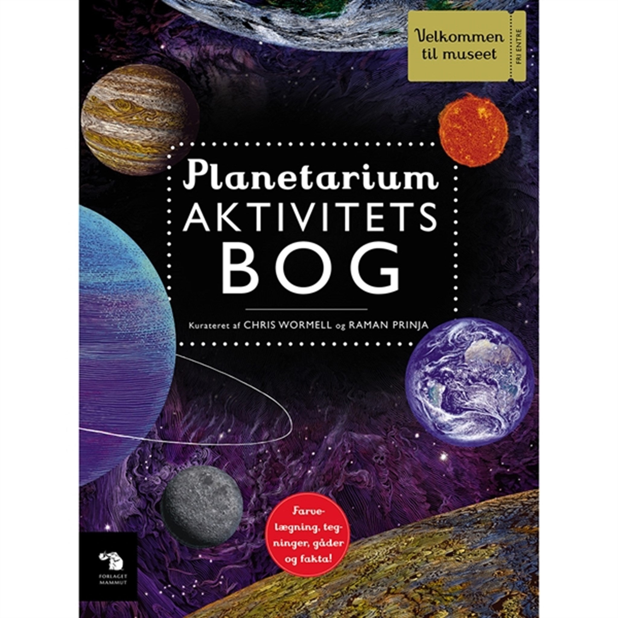 Forlaget Mammut Aktivitets Bok Planetarium
