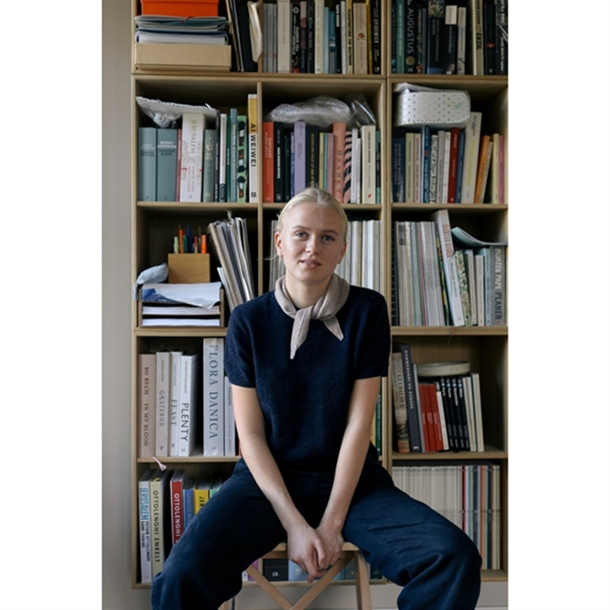 HOLMM Toast Foty Cashmere Strikk Skjerf