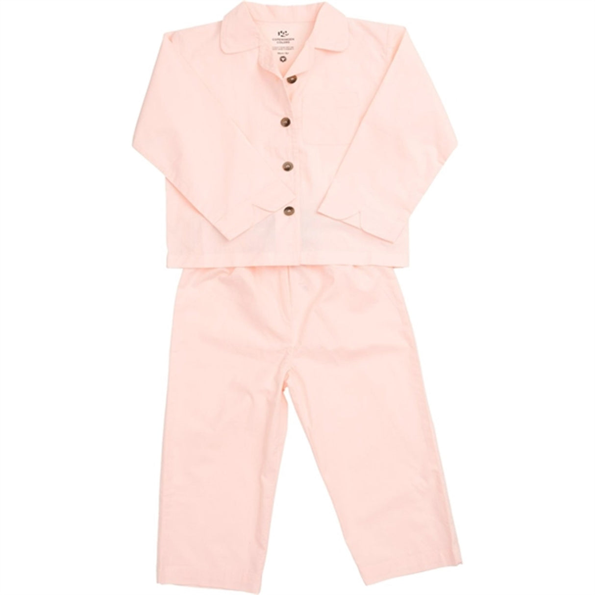 Copenhagen Colors Soft Pink 2-Pakning Pyjamas Sett
