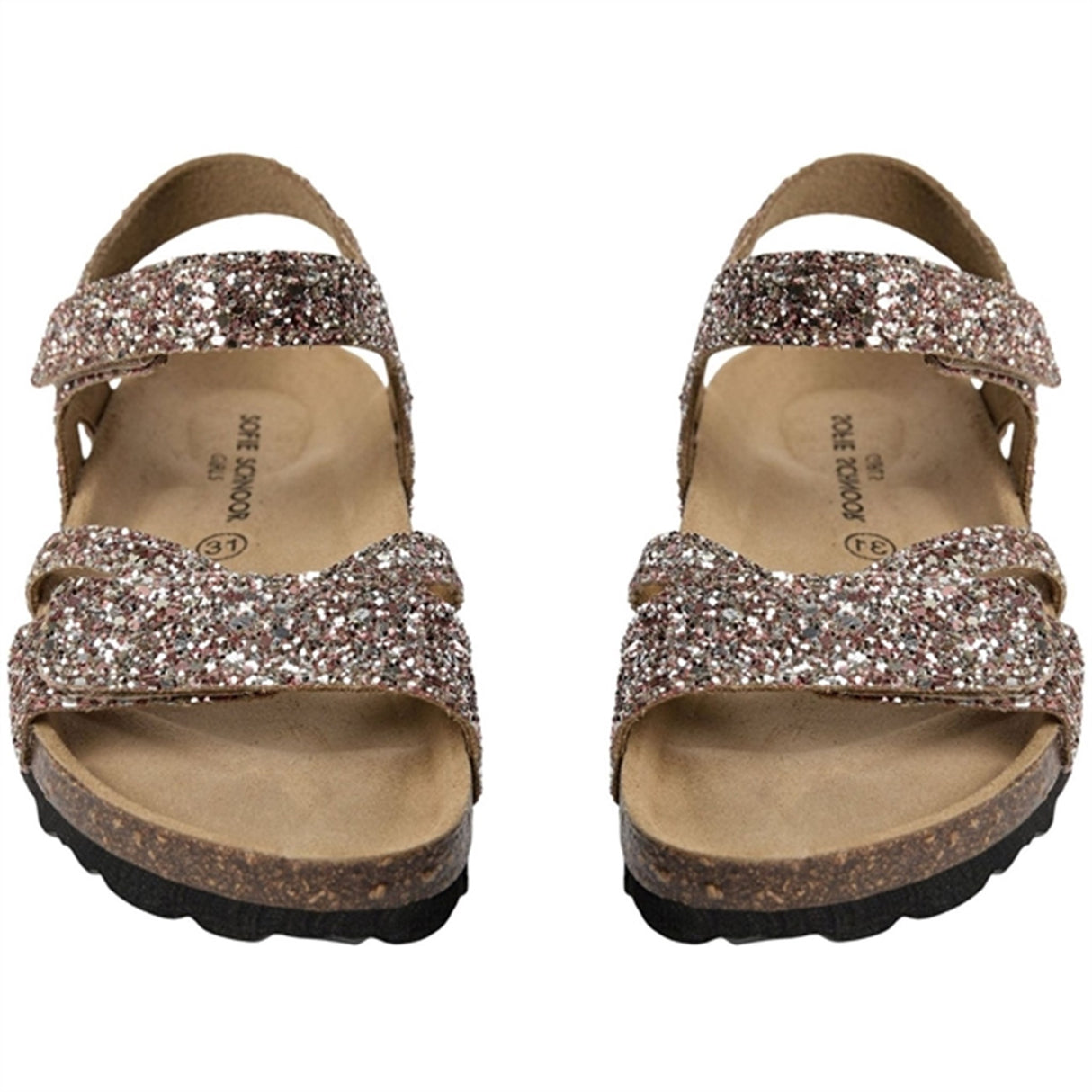 Sofie Schnoor Rose Glitter Sandaler