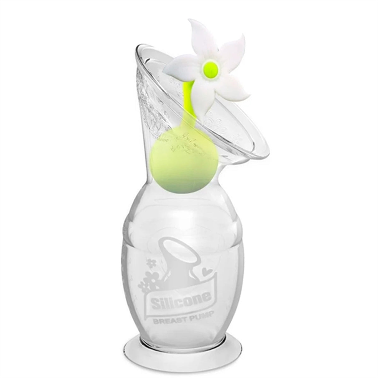 Haakaa Brystpumpe 150 ml med blomsterlokk Gen 2