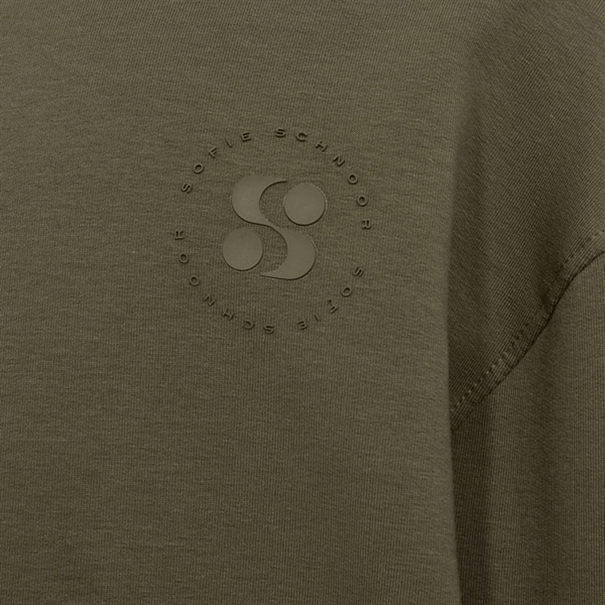 Sofie Schnoor Army Green Collegegenser