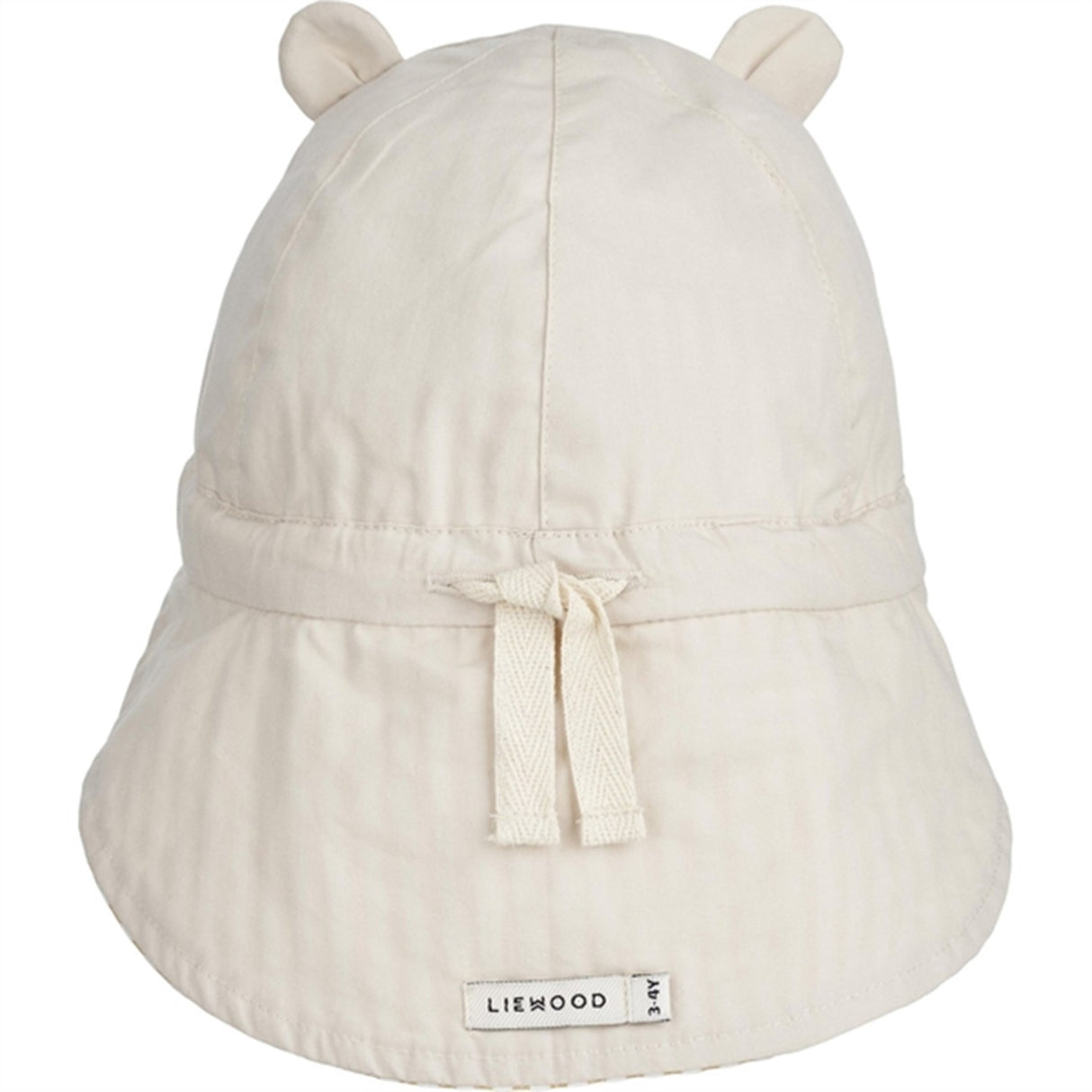 Liewood Gorm Solhatt Stripe Yellow Mellow/Créme