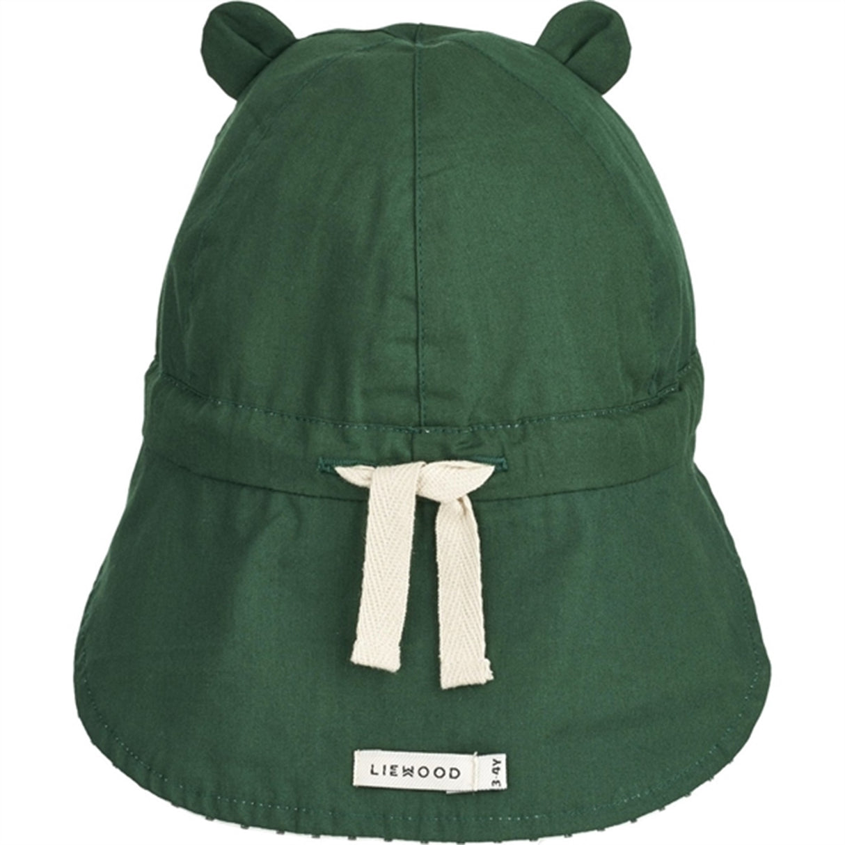 Liewood Gorm Solhatt Stripes Garden Green/Creme De La Creme