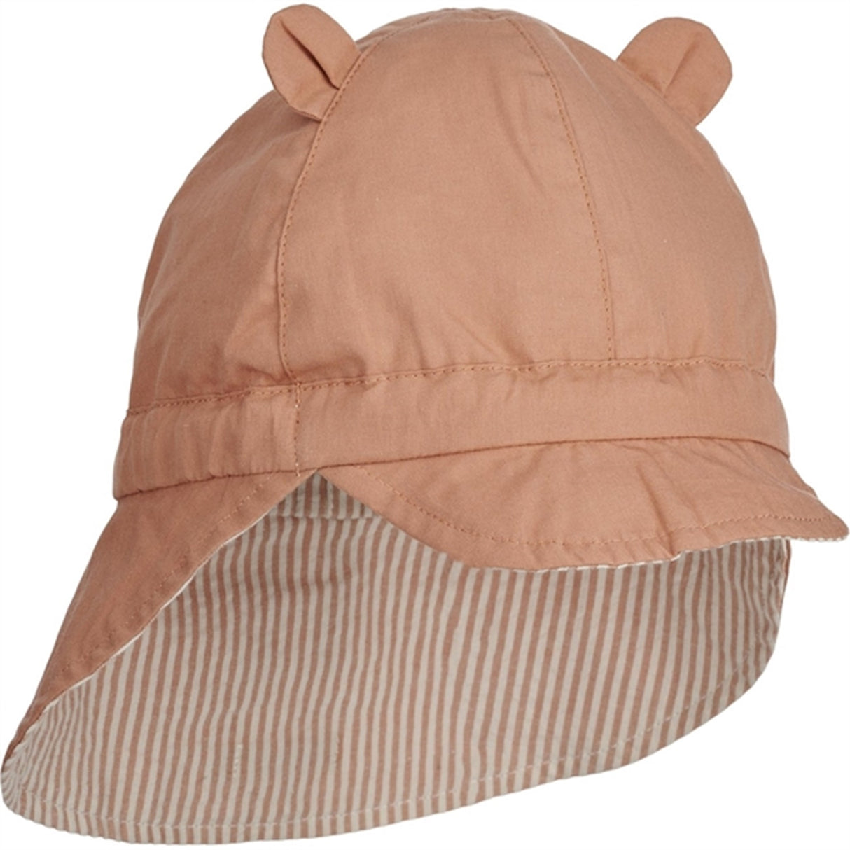 Liewood Gorm Solhatt Stripe Tuscany Rose/Sandy