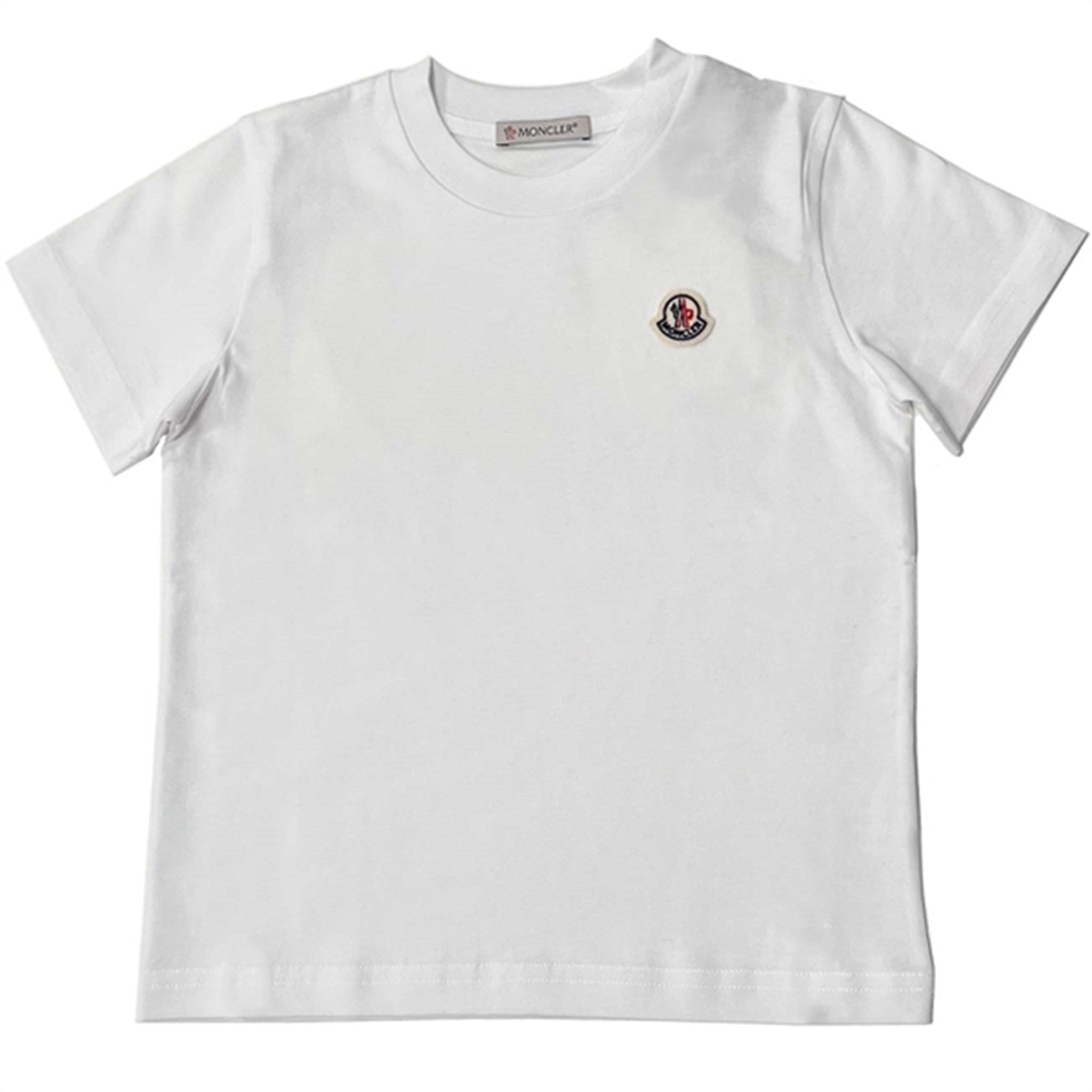 Moncler T-shirt Mountain Hvid
