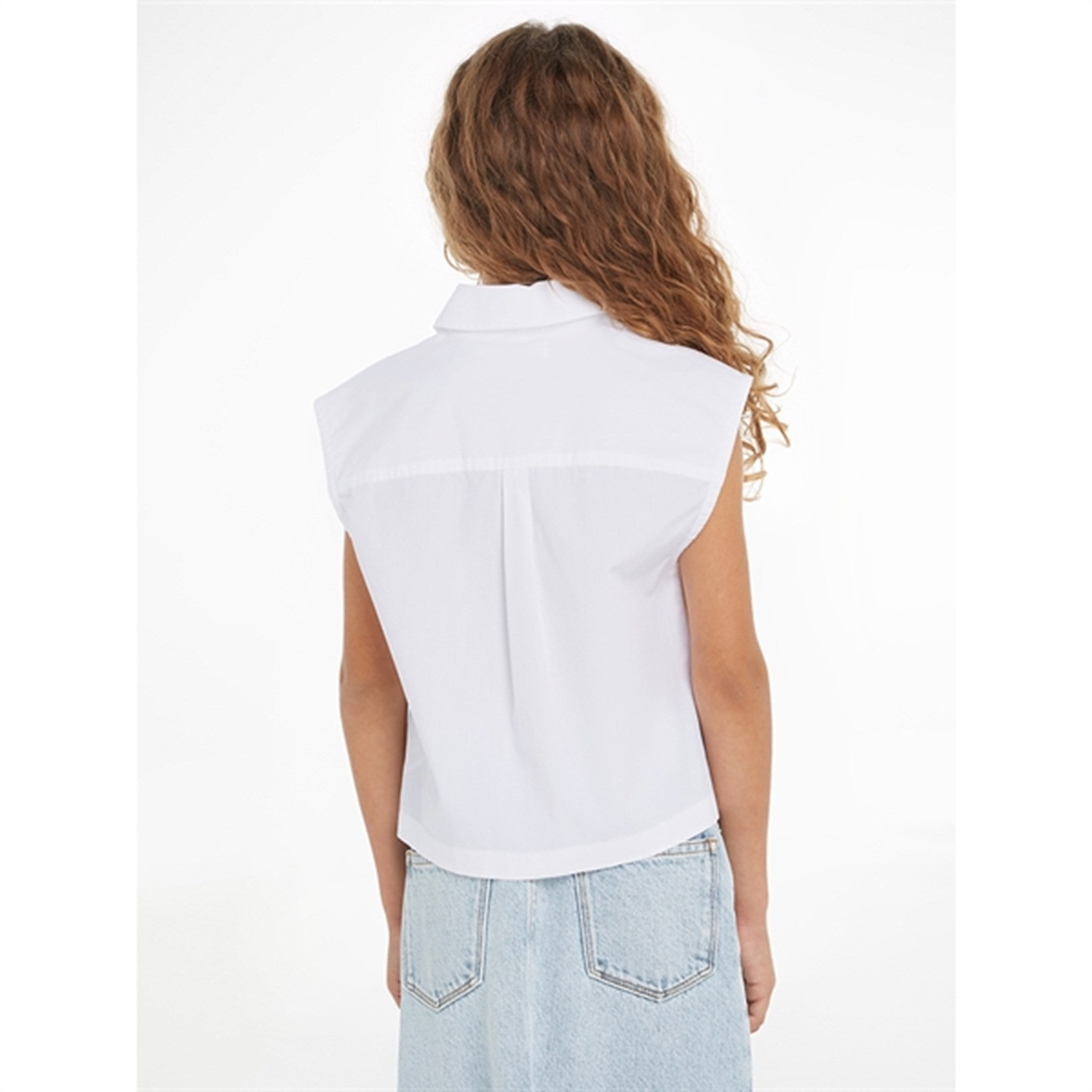 Calvin Klein Monogram Skjorte u. Ermer Bright White 4