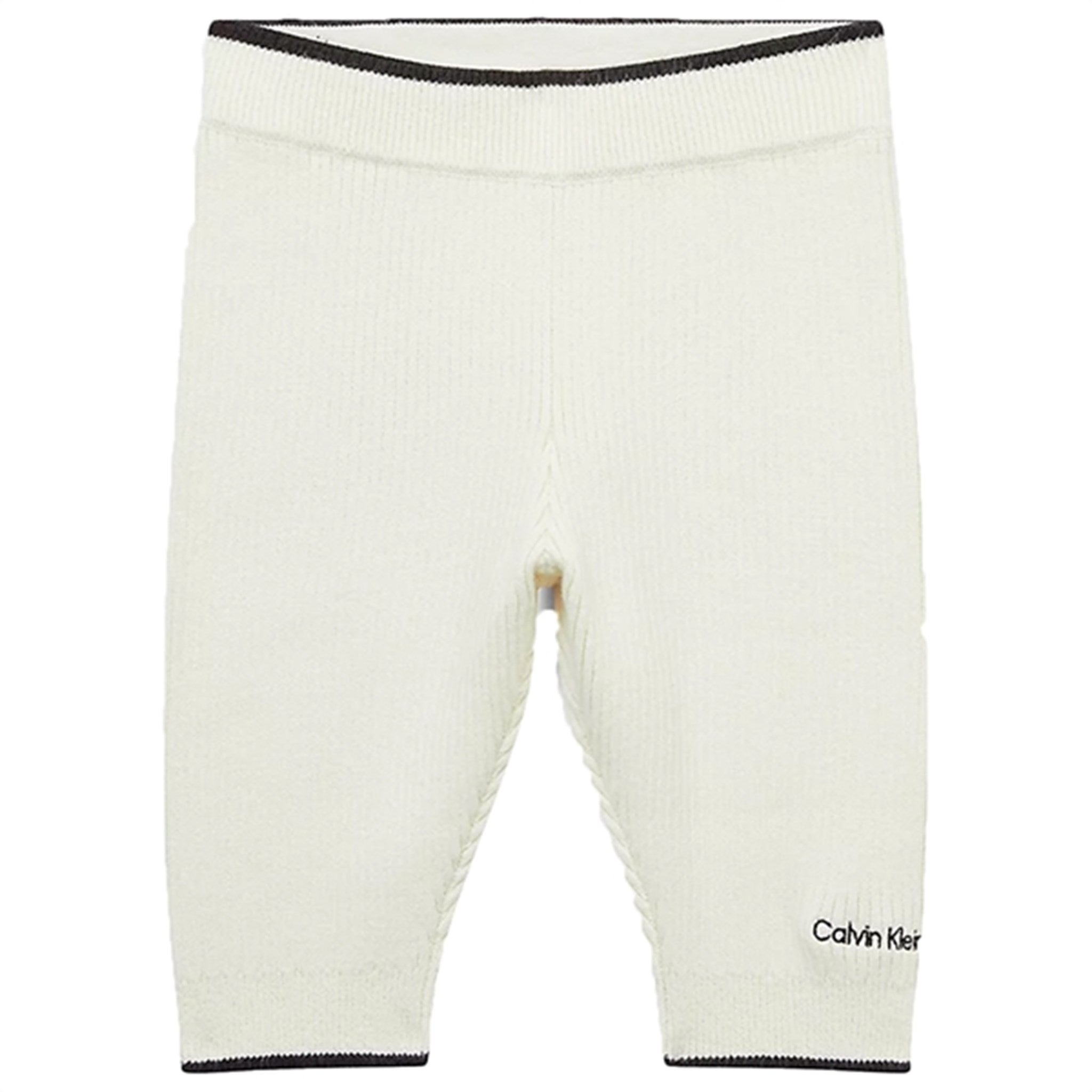 Calvin Klein Contrast Strikk Sweatpants Ivory