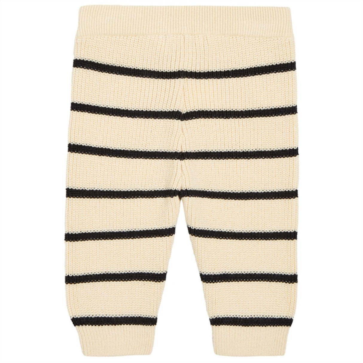 Calvin Klein Striped Cardigan Strikk Sett Black/ Vanilla Stripe