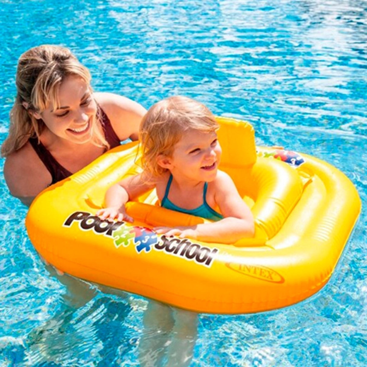 INTEX® Deluxe Baby Float Pool School Step 1