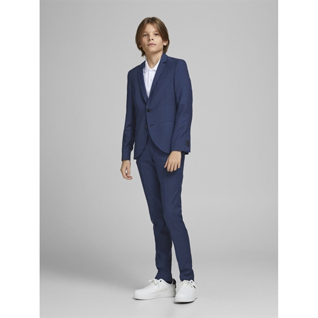 Jack & Jones Junior Medieval Blue Solaris Bukser Noos
